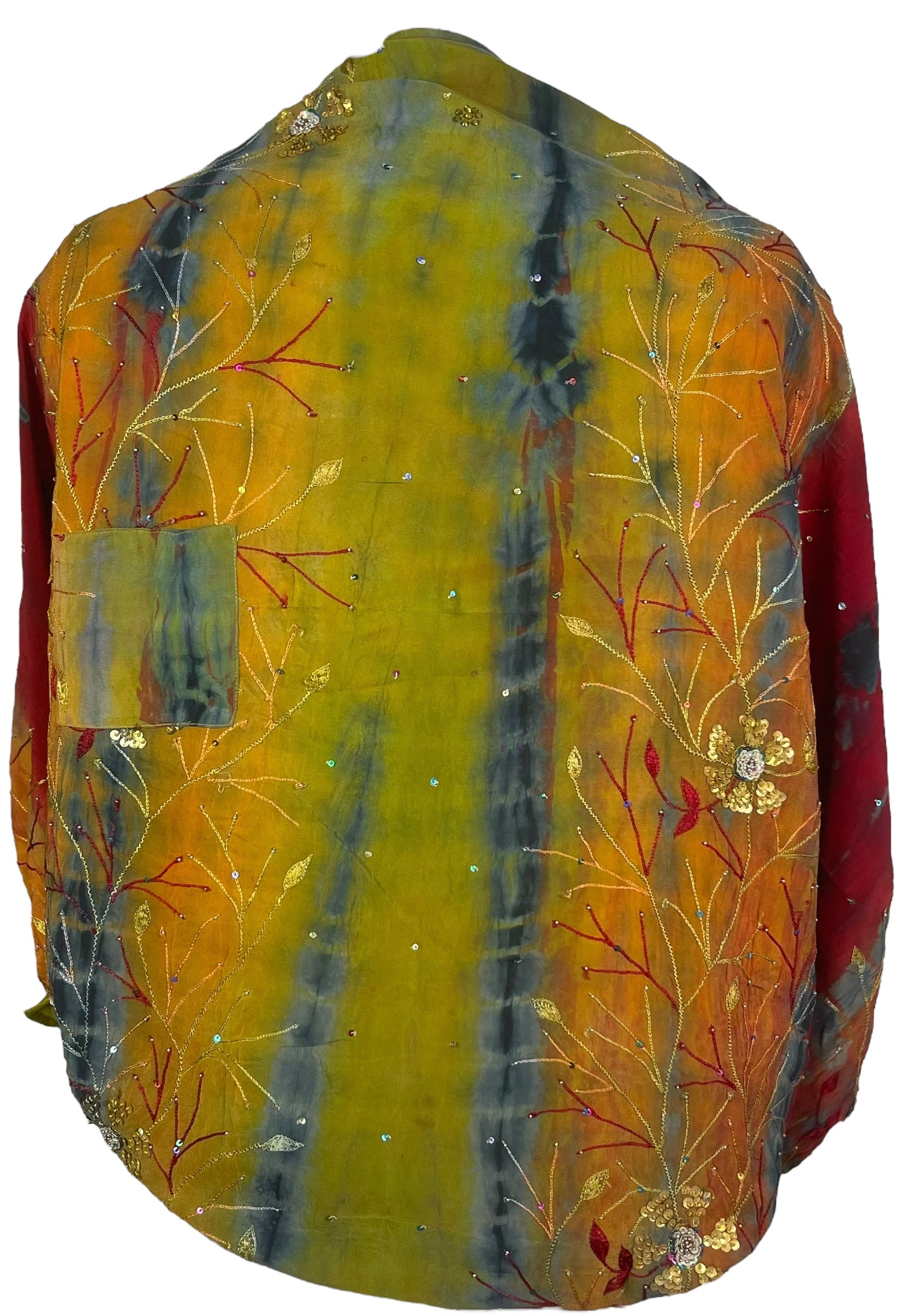 PRC8295A Wabi Sabi Pure Silk Bolero