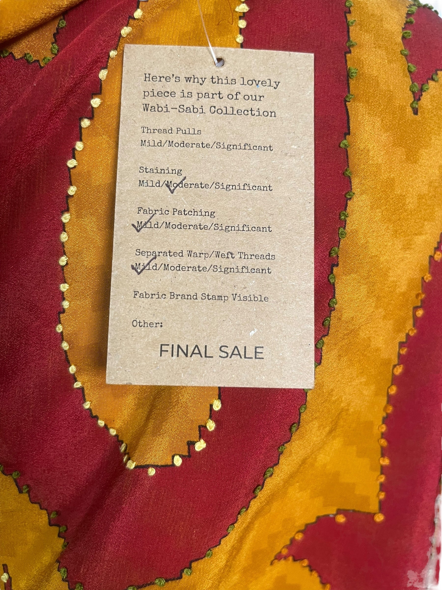 PRC8295A Wabi Sabi Pure Silk Bolero