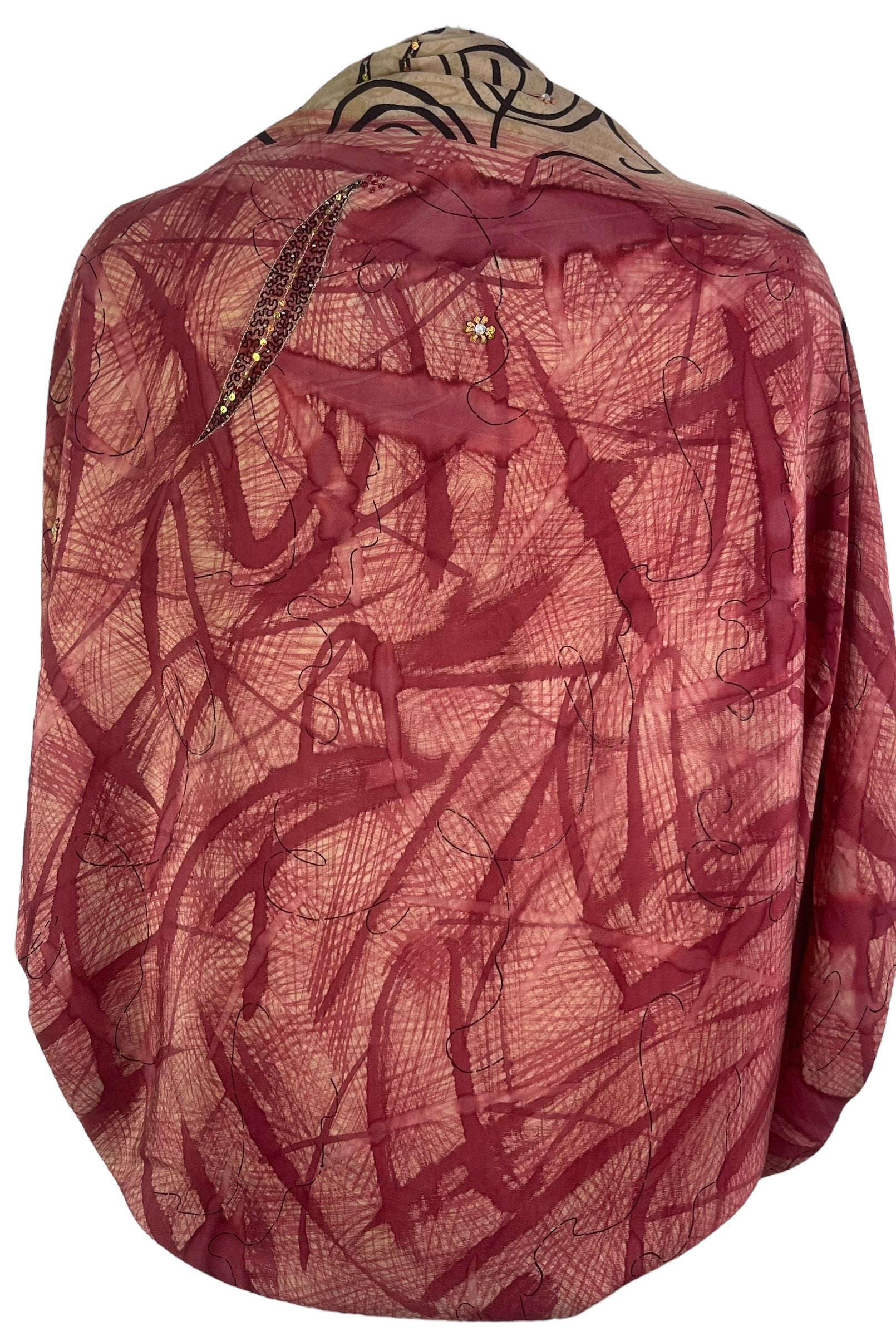 PRC8300A Wabi Sabi Pure Silk Bolero