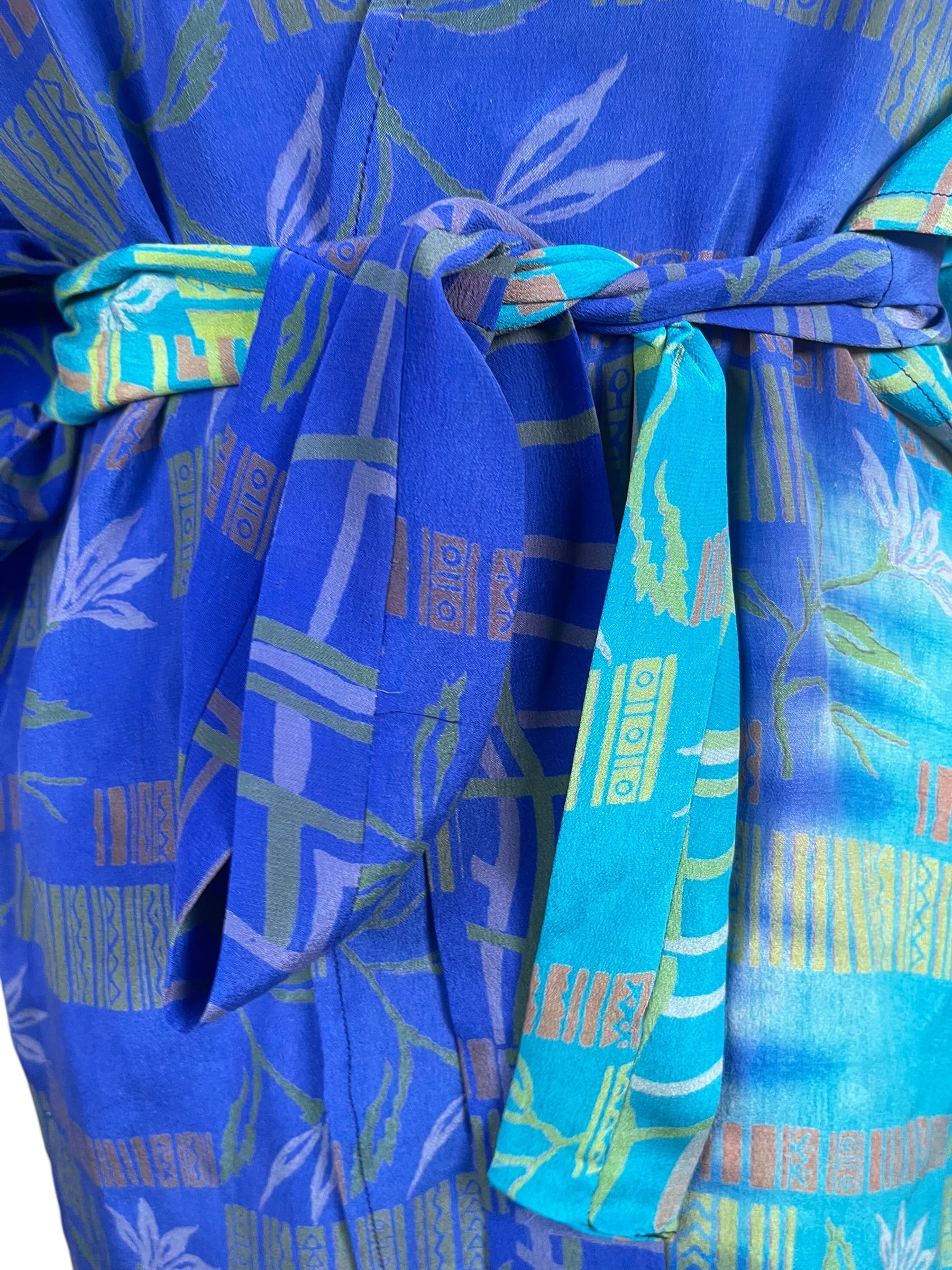 Releases Sunday at 8pm EST PRC9002 Avatar Pure Silk Kimono-Sleeved Jacket with Belt
