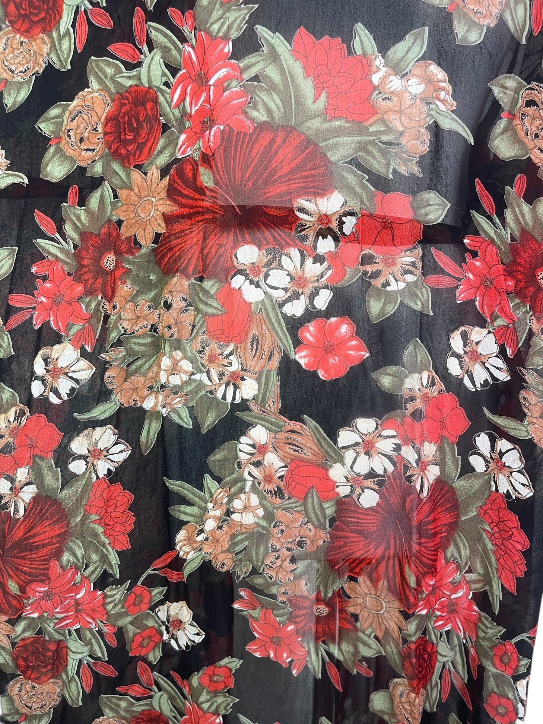 PRG8212 Sheer Wabi Sabi Pure Silk Kimono Sleeved Duster with Belt by DECEMBER2025 – Handmade ethical Long Kimono from sariKNOTsari using upcycled silk. Designed in Canada for travel and slow fashion, loved from Toronto to LA to Sydney.