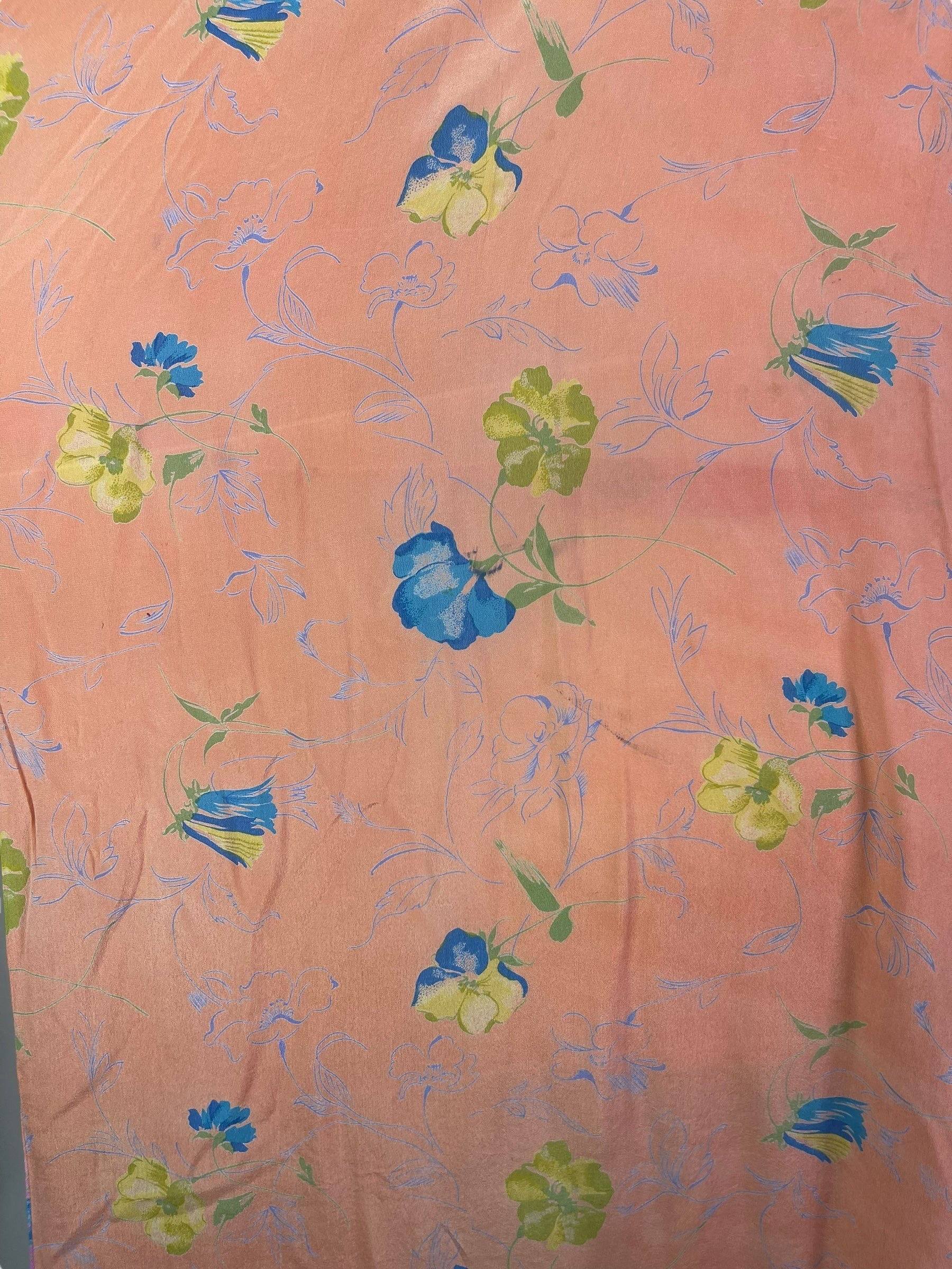 PRC8204 Wabi Sabi Pure Silk Kimono Sleeved Duster with Belt