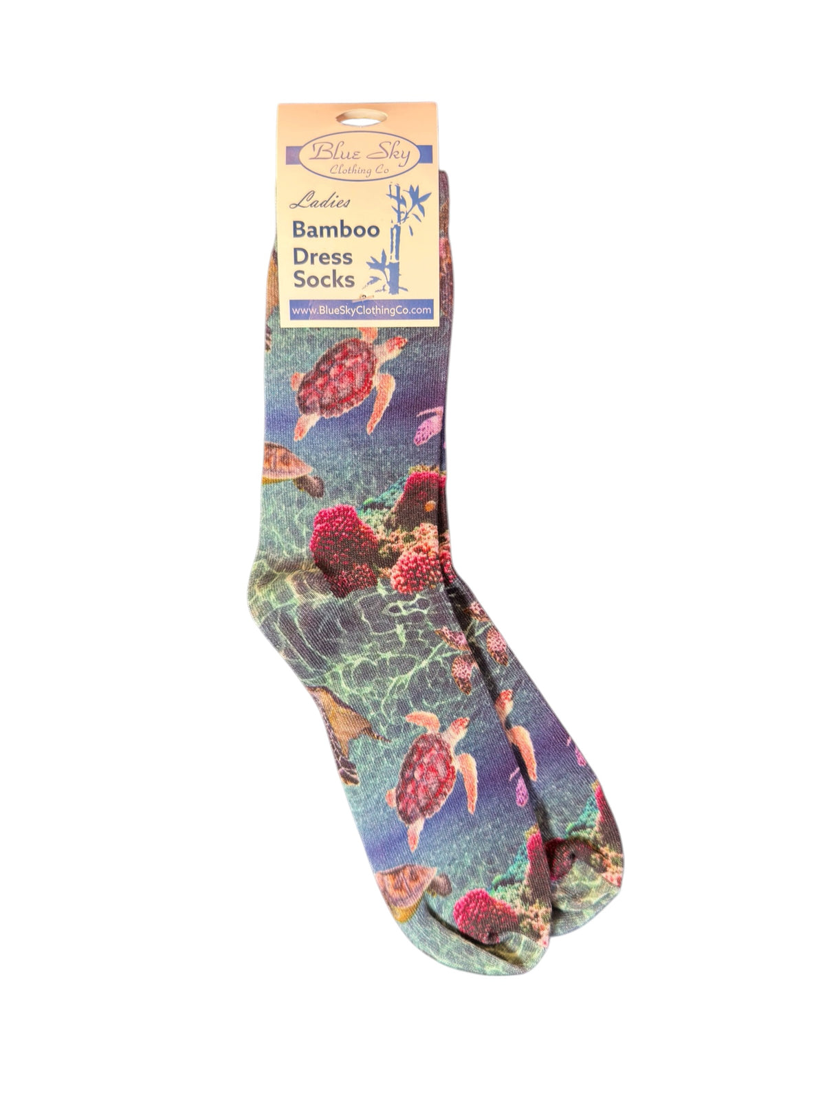 Under the Sea Bamboo Crew Socks
