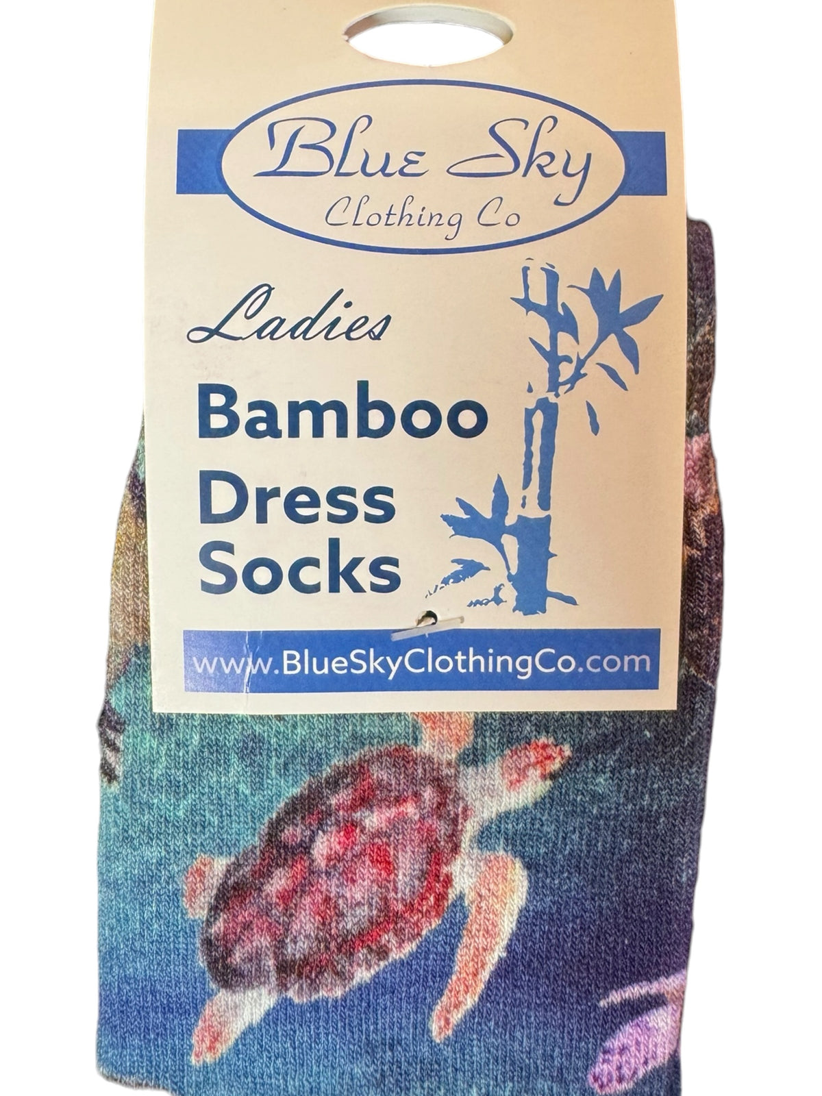 Under the Sea Bamboo Crew Socks
