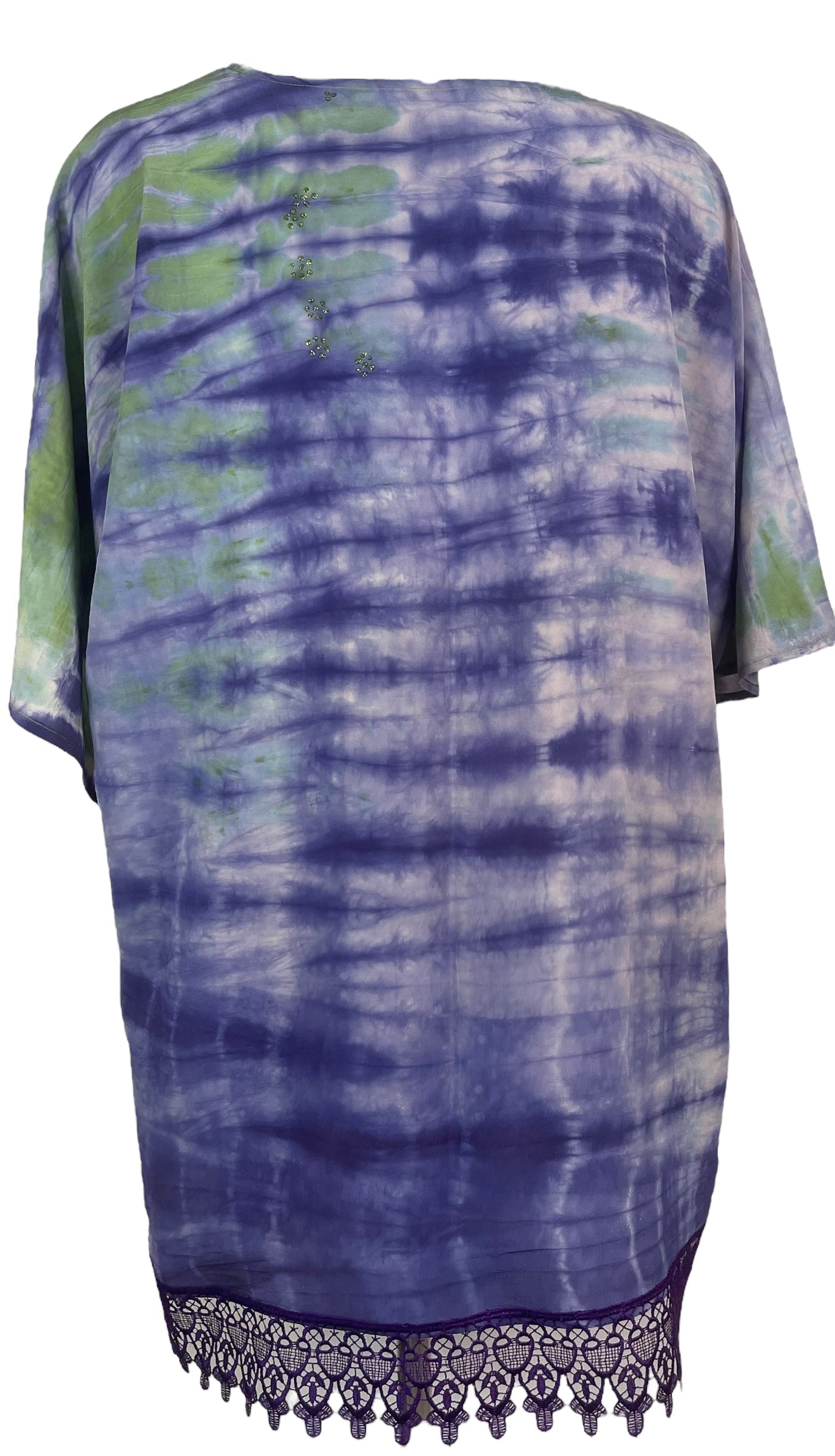 PRC8325 Avatar Pure Silk Kimono-Sleeved Jacket with Belt