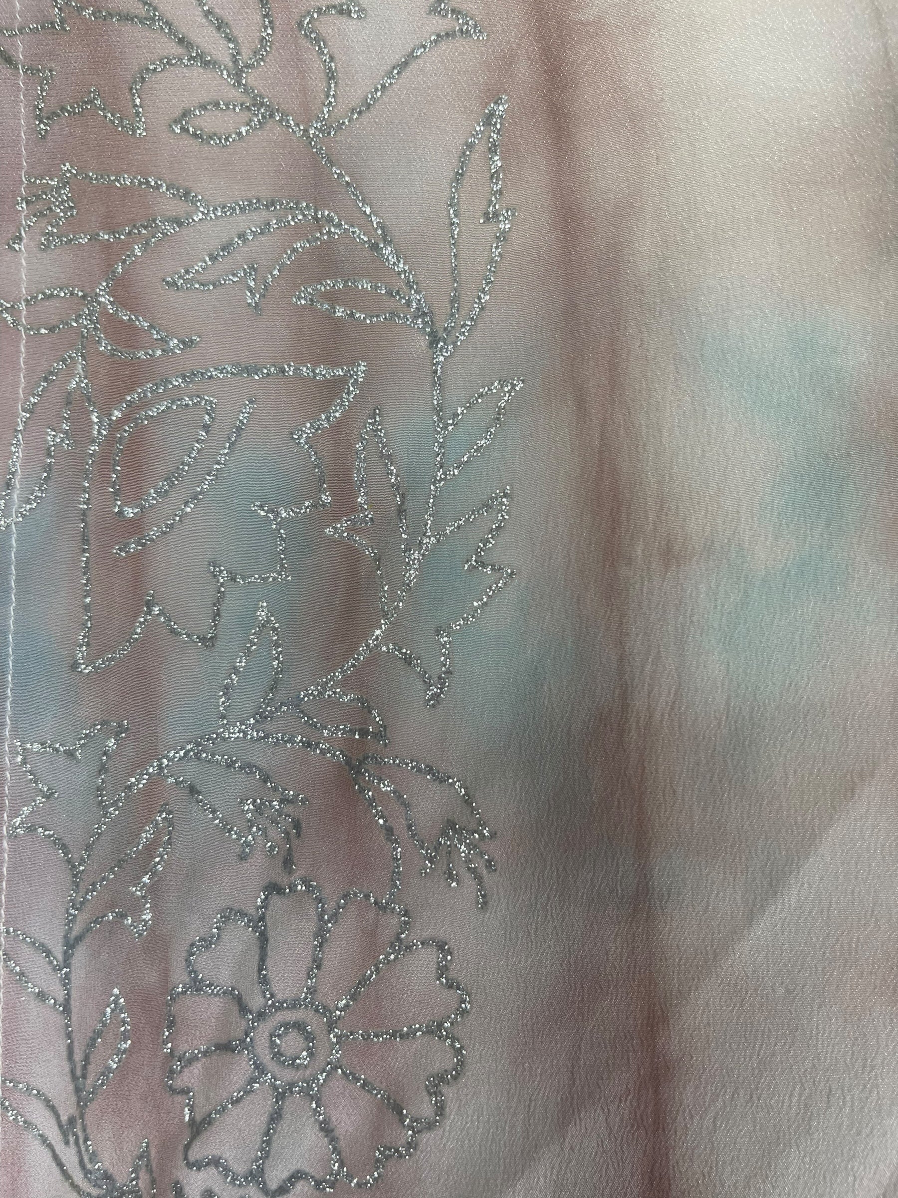 PRC8326 Avatar Pure Silk Kimono-Sleeved Jacket with Belt