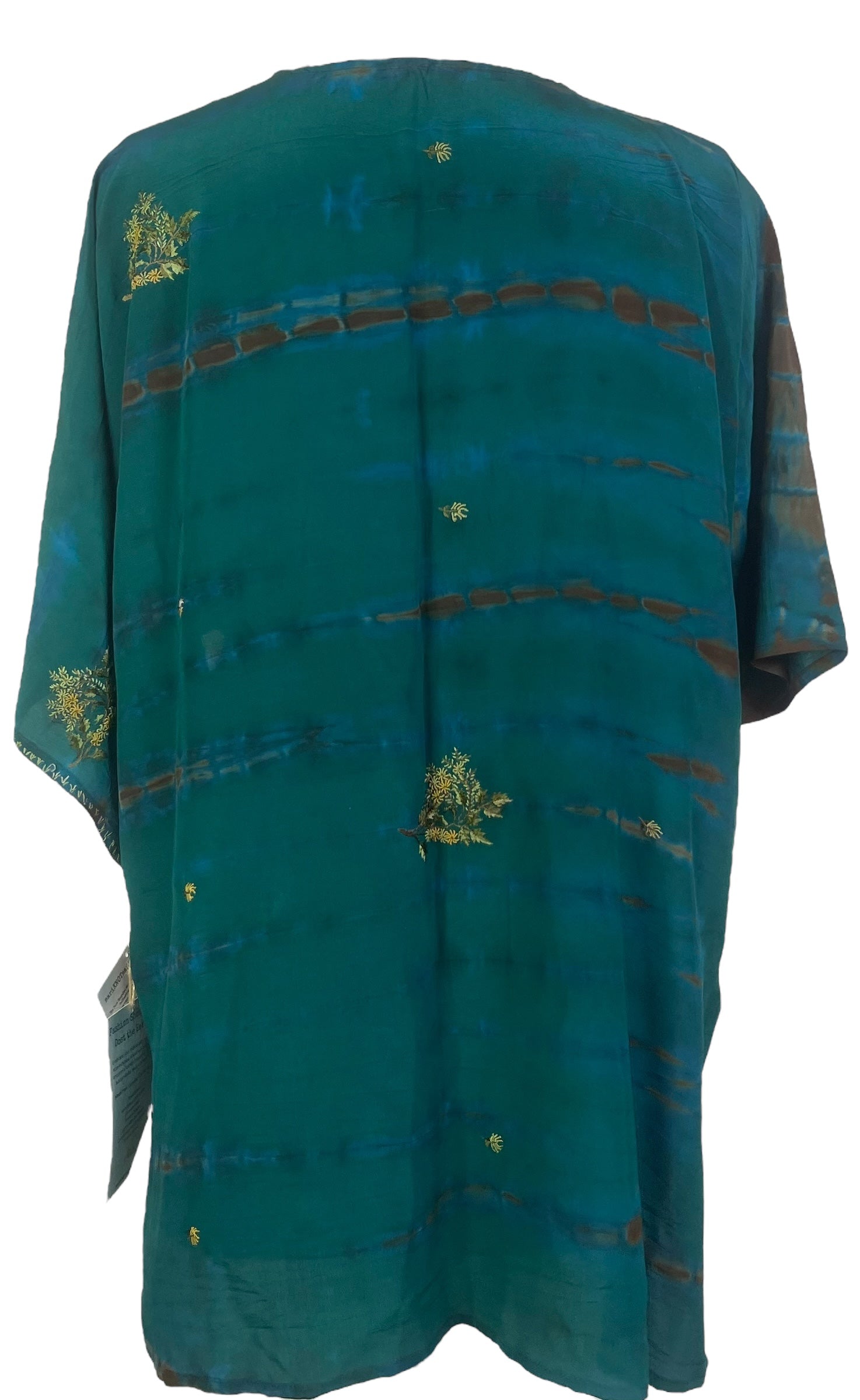 PRC8331 Avatar Pure Silk Kimono-Sleeved Jacket with Belt