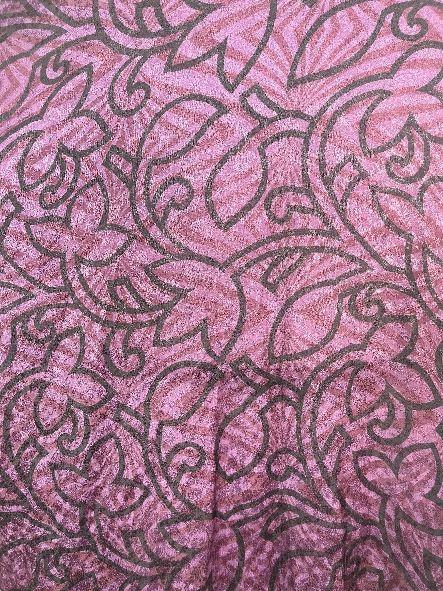 PRC8333 Avatar Pure Silk Kimono-Sleeved Jacket with Belt