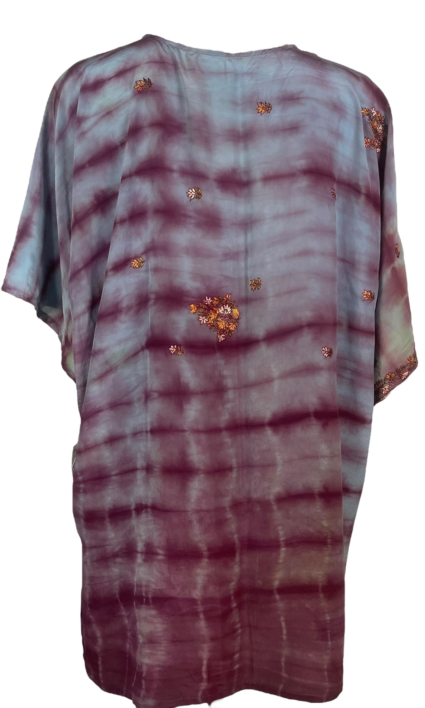 PRC8320 Avatar Pure Silk Kimono-Sleeved Jacket with Belt