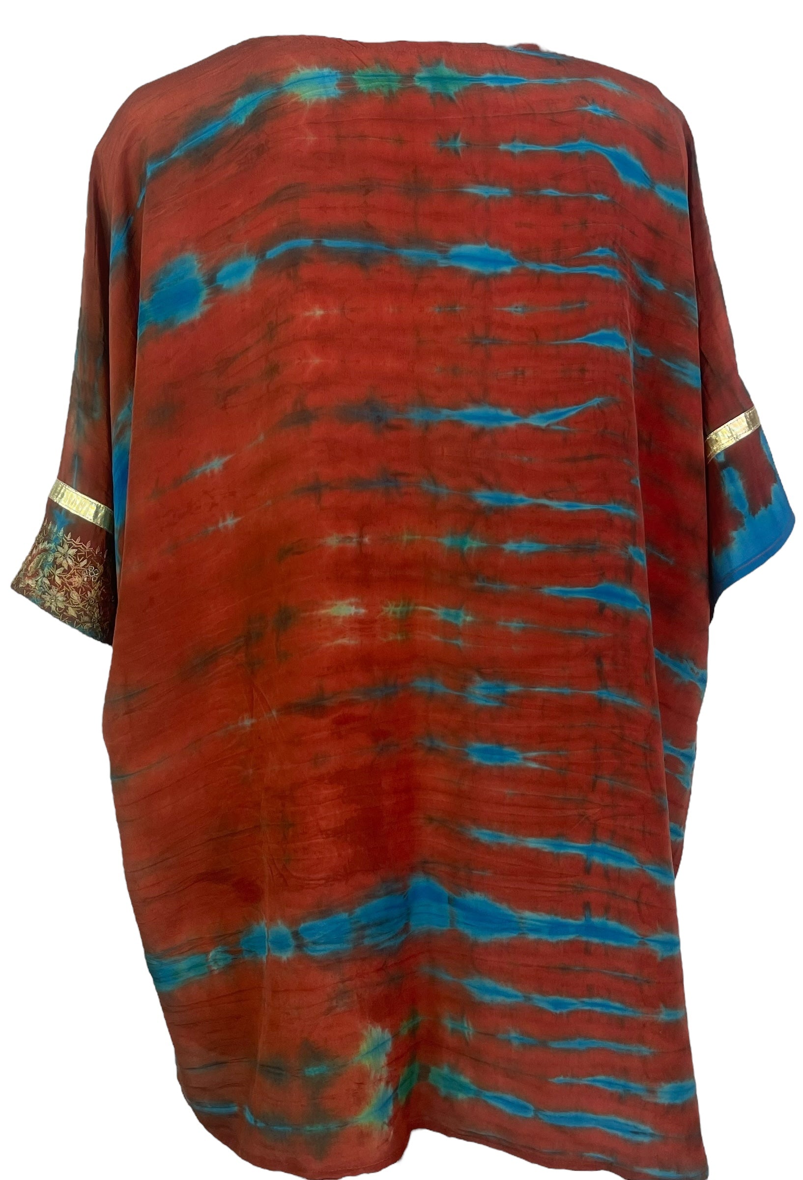 PRC8322 Avatar Pure Silk Kimono-Sleeved Jacket with Belt