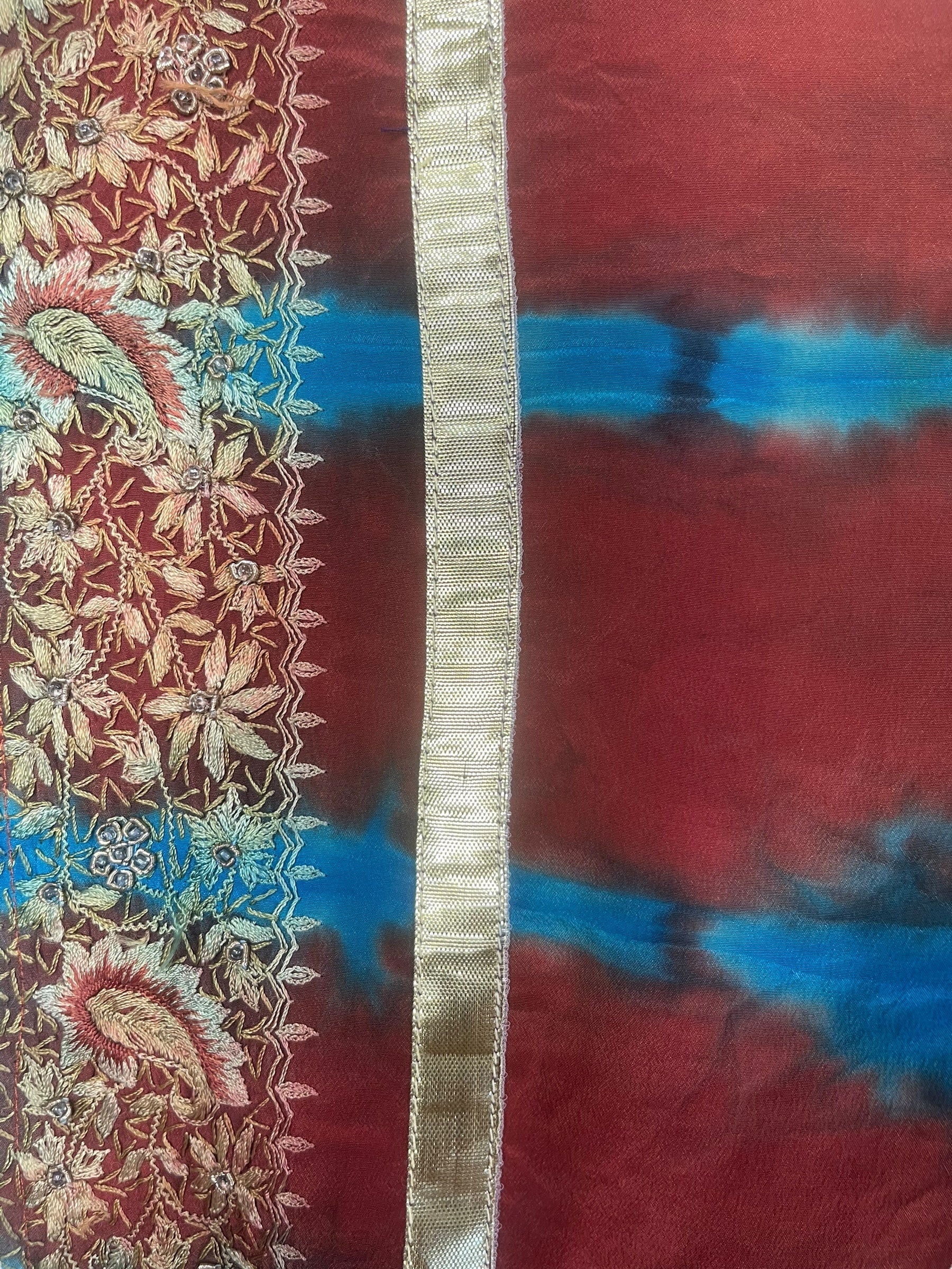 PRC8322 Avatar Pure Silk Kimono-Sleeved Jacket with Belt