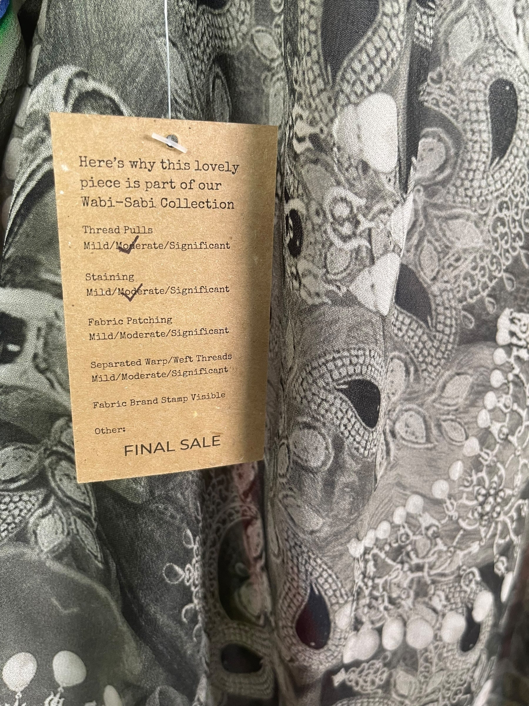 PRG8345 Sheer Wabi Sabi Pure Silk Kimono-Sleeved Jacket with Belt