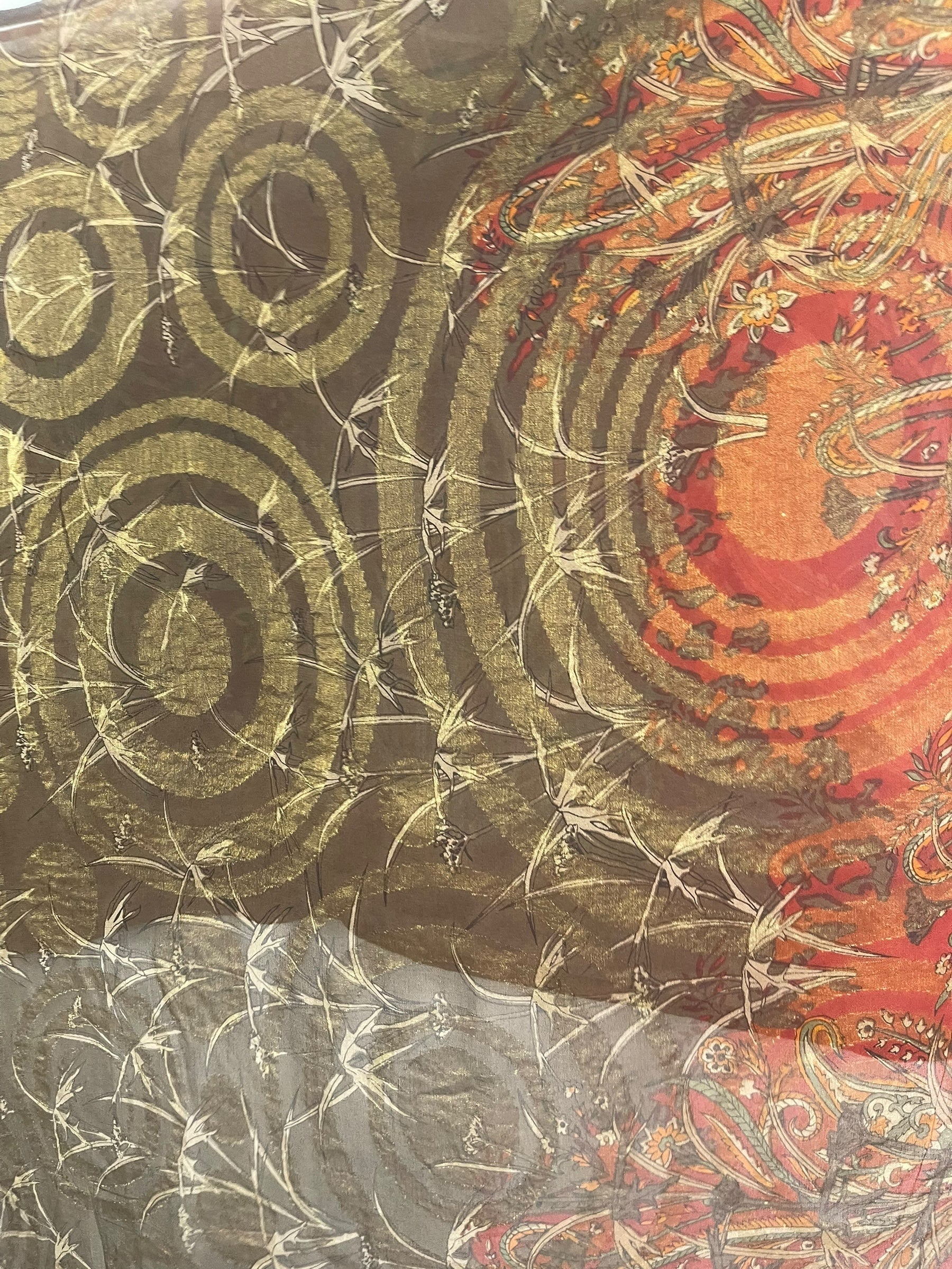 PREVIEW PRG8343 Sheer Avatar Pure Silk Hi Lo Top by DECEMBER2025 – Handmade ethical Hi Lo Top from sariKNOTsari using upcycled silk. Designed in Canada for travel and slow fashion, loved from Toronto to LA to Sydney.