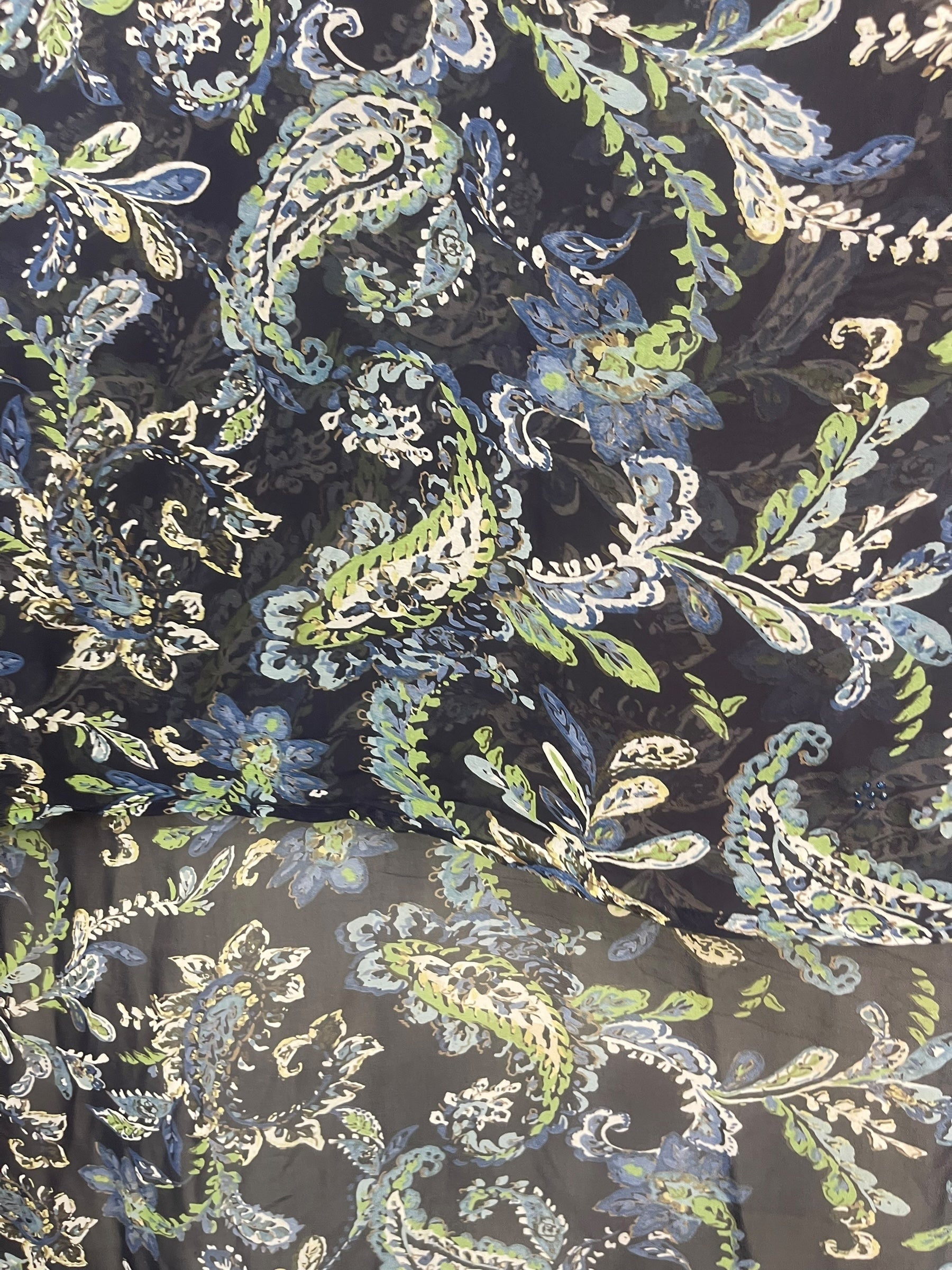 PREVIEW PRG8335 Sheer Avatar Pure Silk Hi Lo Top by DECEMBER2025 – Handmade ethical Hi Lo Top from sariKNOTsari using upcycled silk. Designed in Canada for travel and slow fashion, loved from Toronto to LA to Sydney.