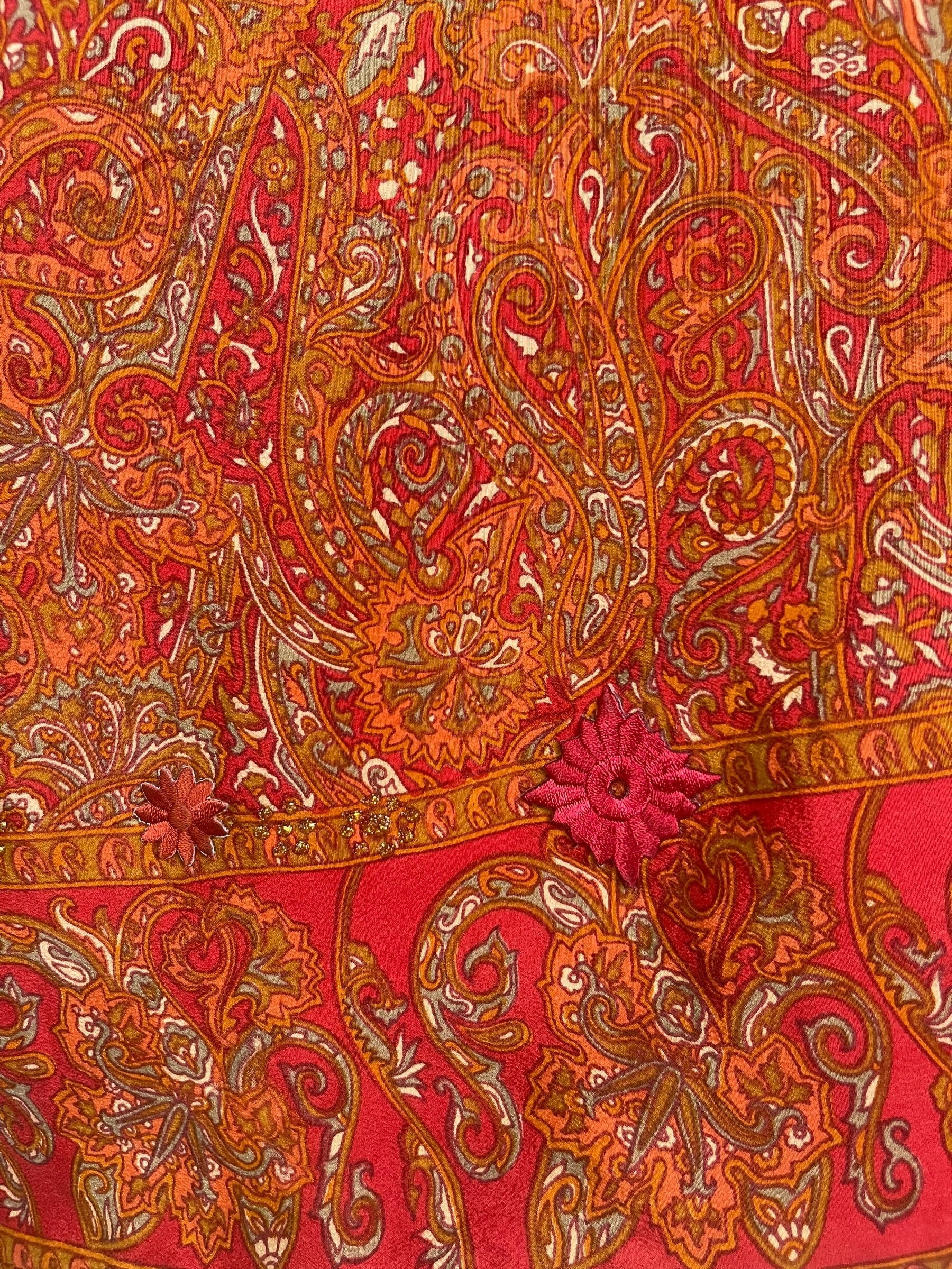 PRC9094 Avatar Pure Silk Kimono-Sleeved Top