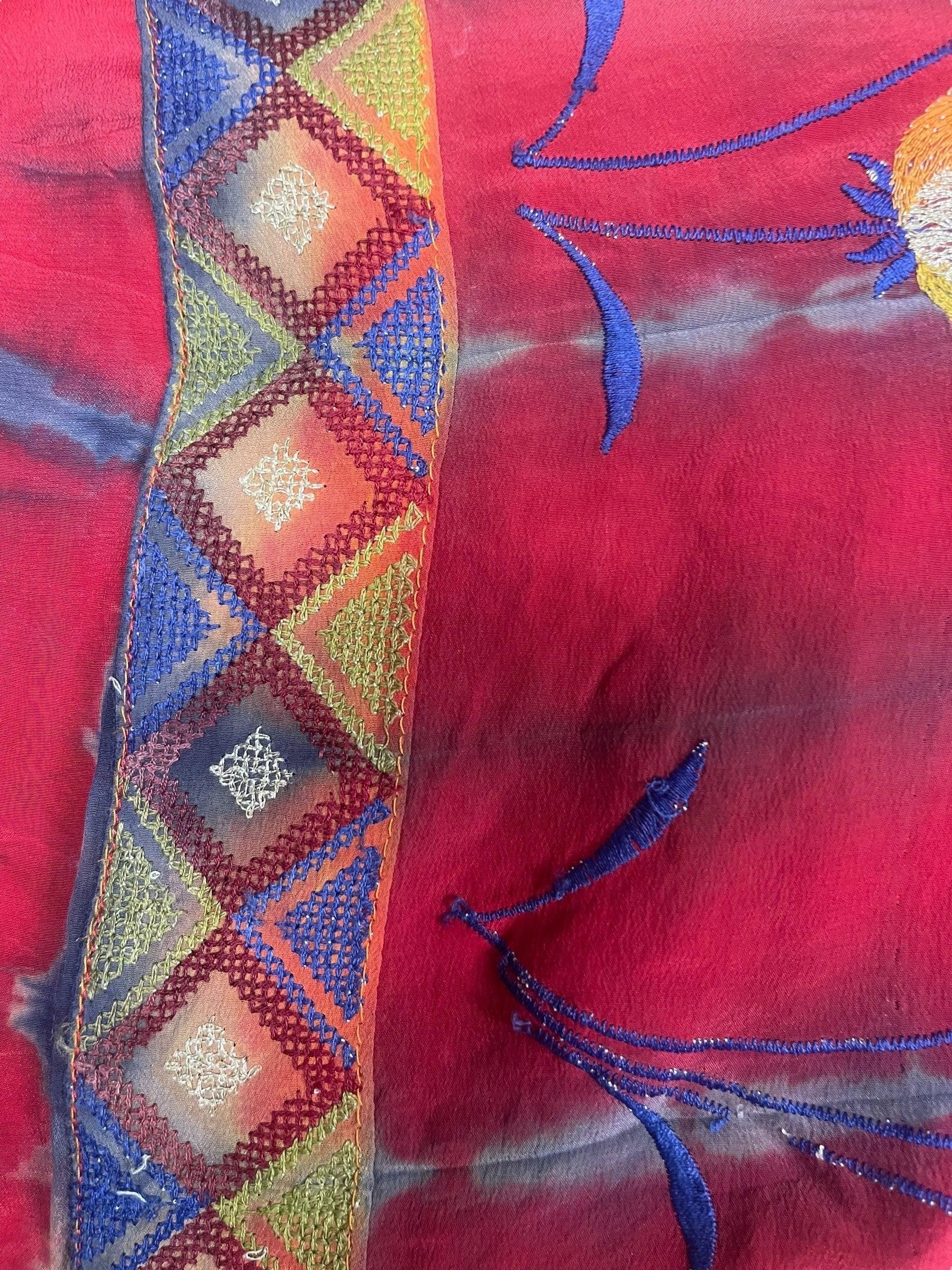 PREVIEW PRC8364 Avatar Reversible Pure Silk Jiva Jacket with Slits by DECEMBER2025 – Handmade ethical Jiva Jacket from sariKNOTsari using upcycled silk. Designed in Canada for travel and slow fashion, loved from Toronto to LA to Sydney.