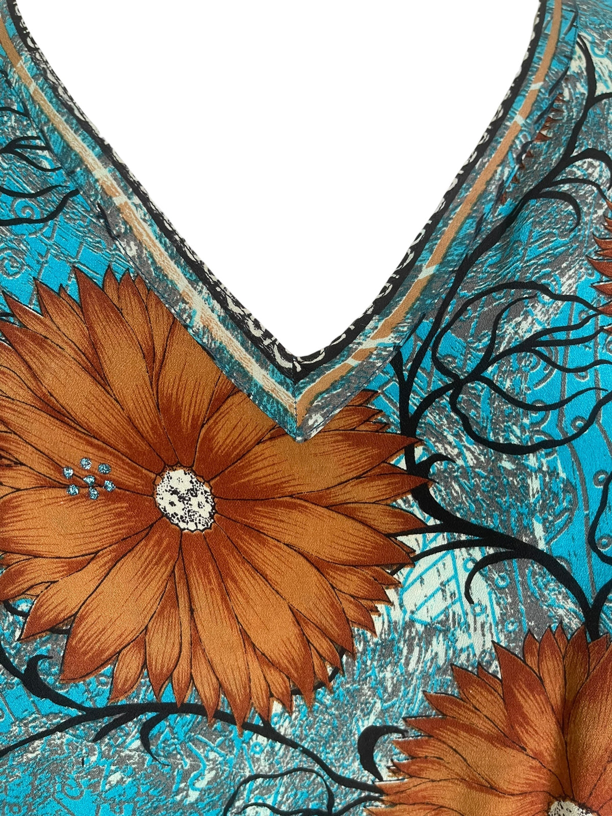 Releases Sunday at 8pm EST PRC8737 Avatar Pure Silk Short Kaftan Tunic with Slits