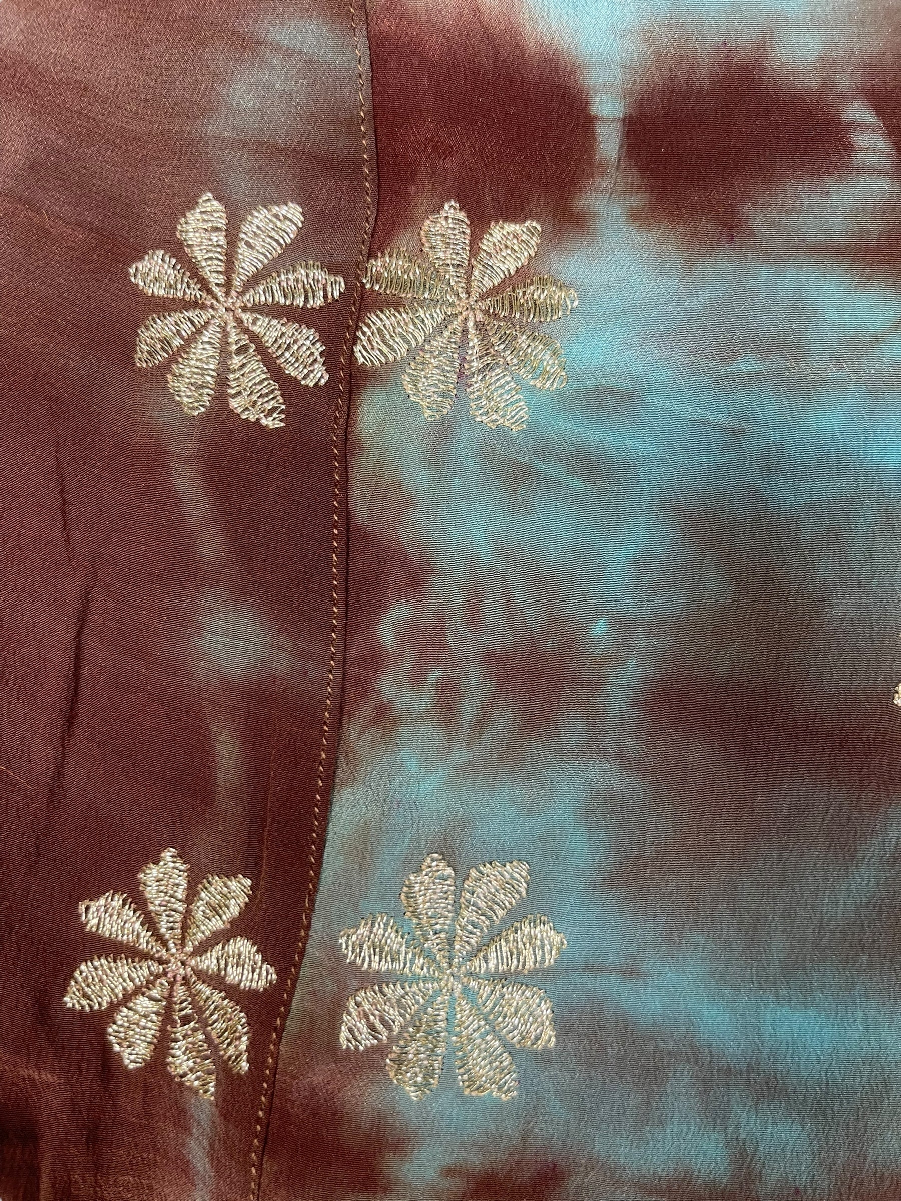 PRC8375 Avatar Reversible Pure Silk Jiva Jacket with Slits