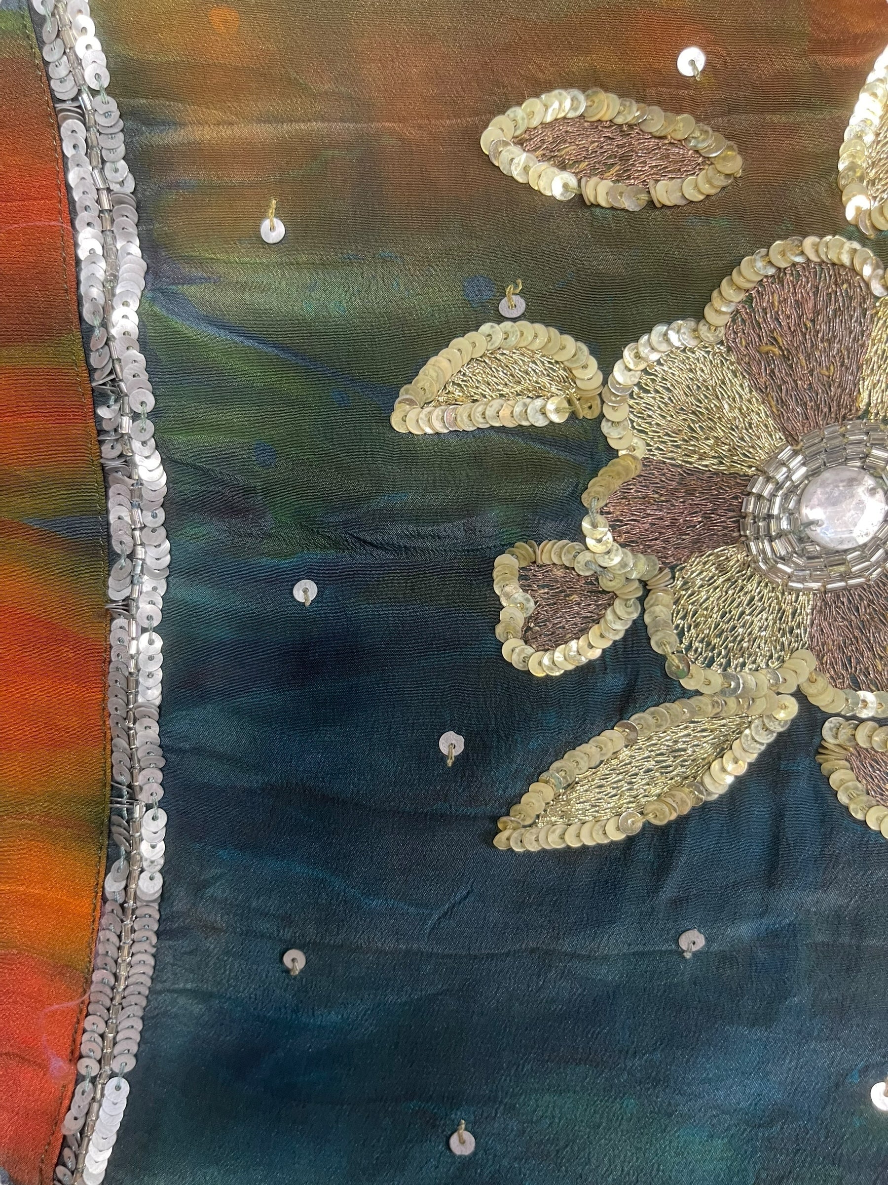 PREVIEW PRC8386 Avatar Reversible Pure Silk Jiva Jacket with Slits by DECEMBER2025 – Handmade ethical Jiva Jacket from sariKNOTsari using upcycled silk. Designed in Canada for travel and slow fashion, loved from Toronto to LA to Sydney.