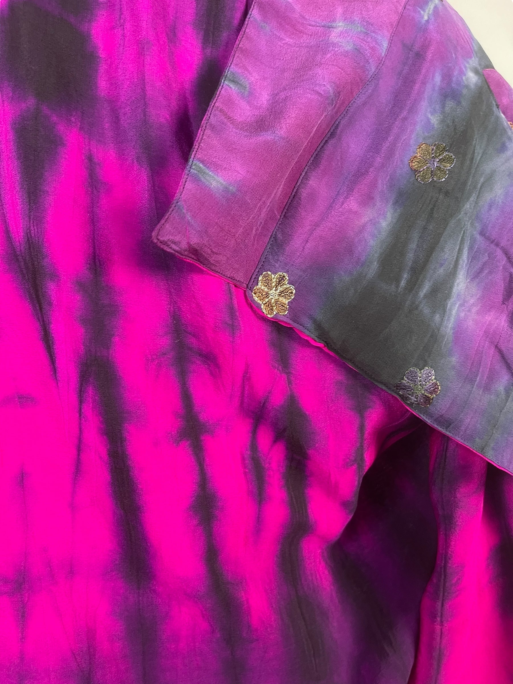 Releases Sunday at 8pm EST PRC7920 Avatar Reversible Pure Silk Jiva Jacket with Slits