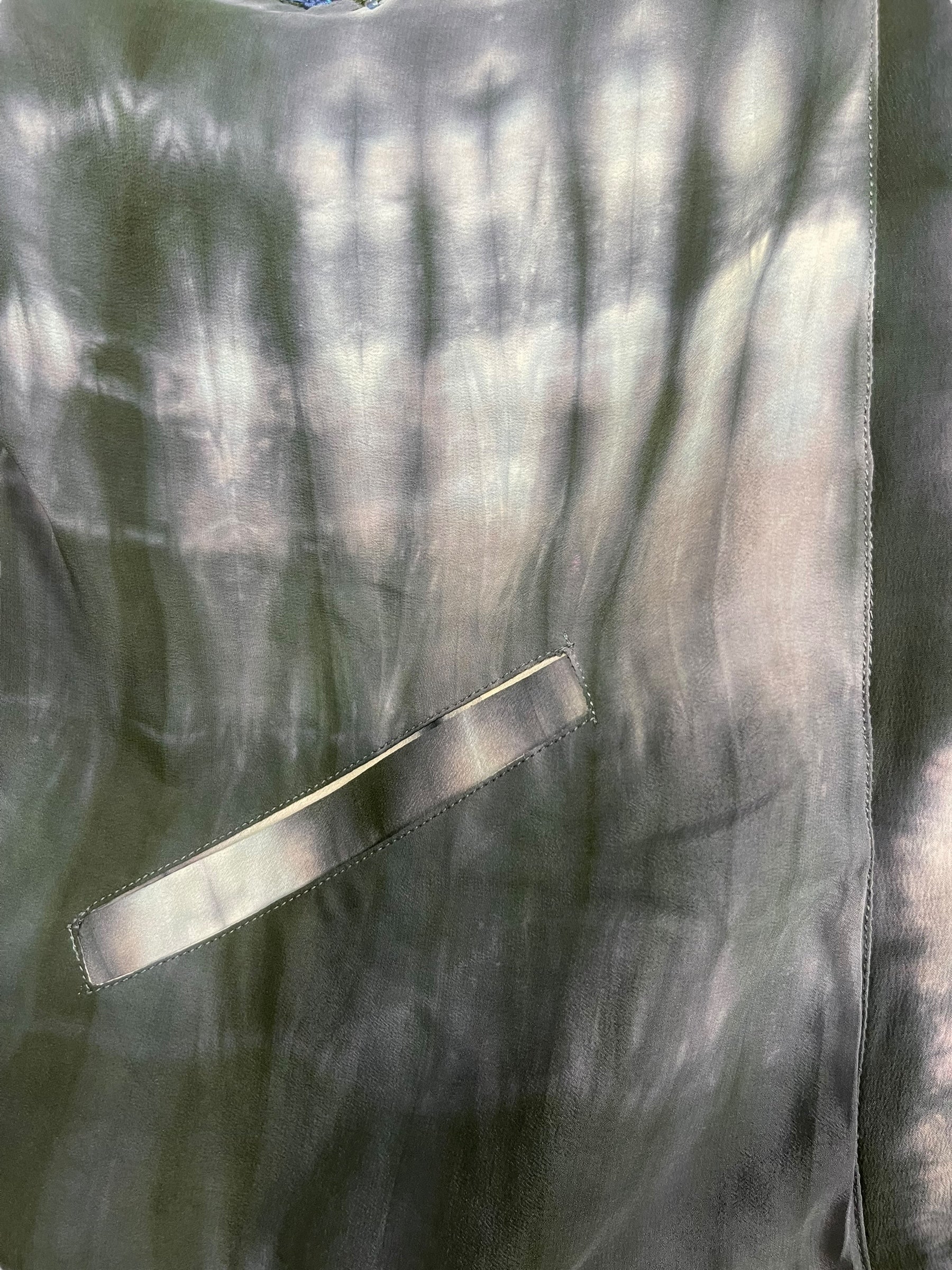 PRC7922 Avatar Reversible Pure Silk Jiva Jacket with Slits