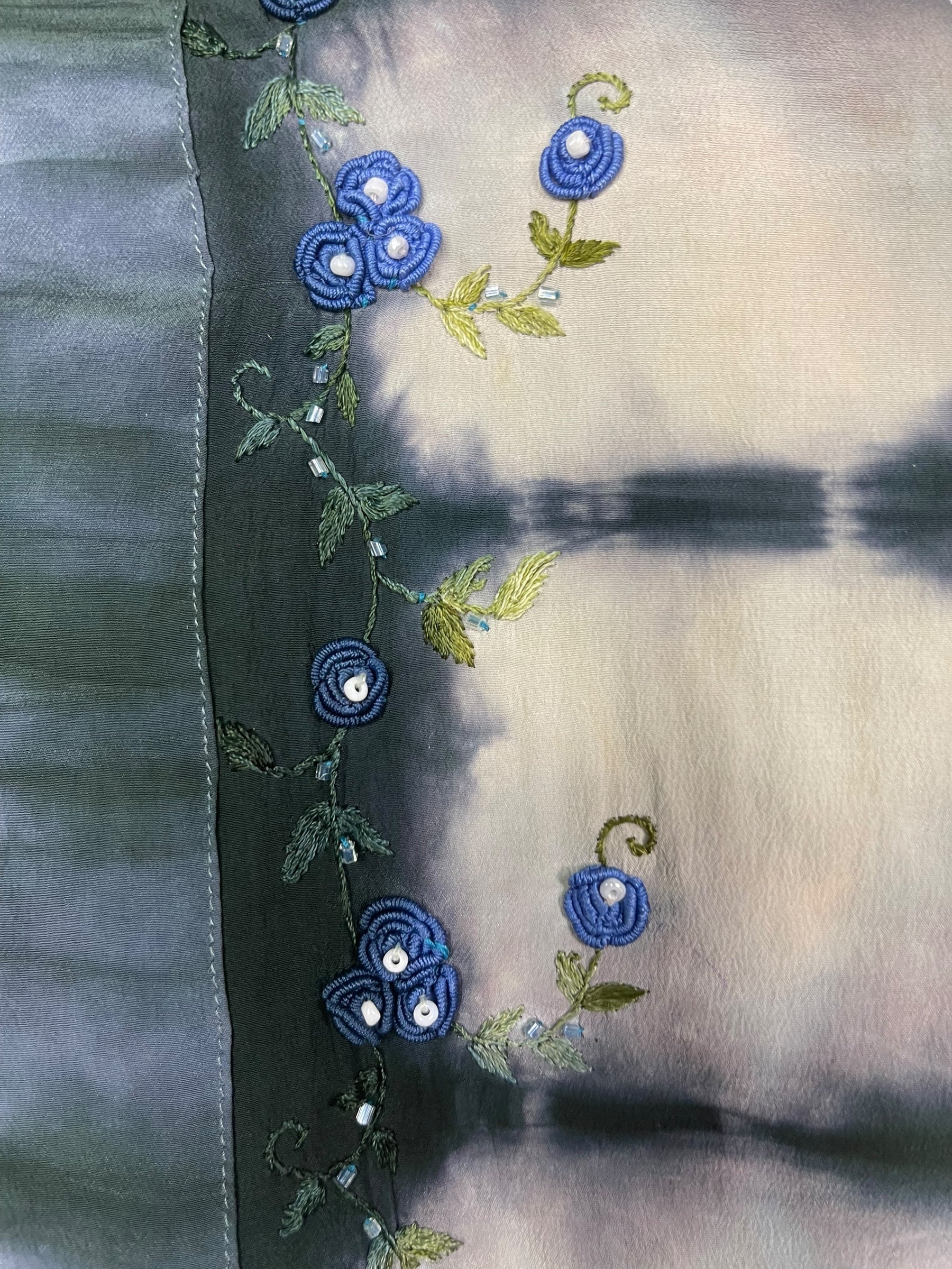 PRC7922 Avatar Reversible Pure Silk Jiva Jacket with Slits