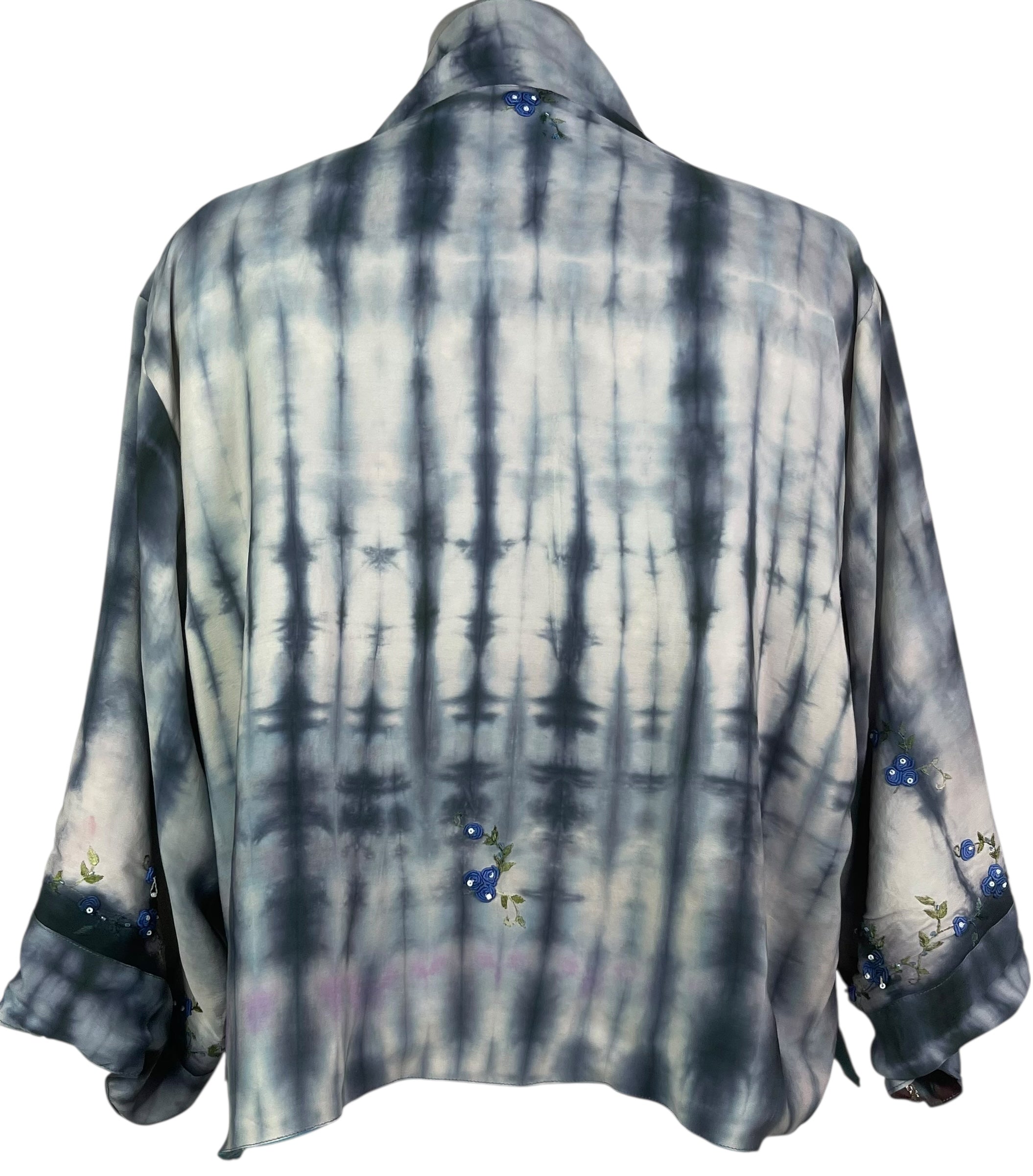 PRC7922 Avatar Reversible Pure Silk Jiva Jacket with Slits