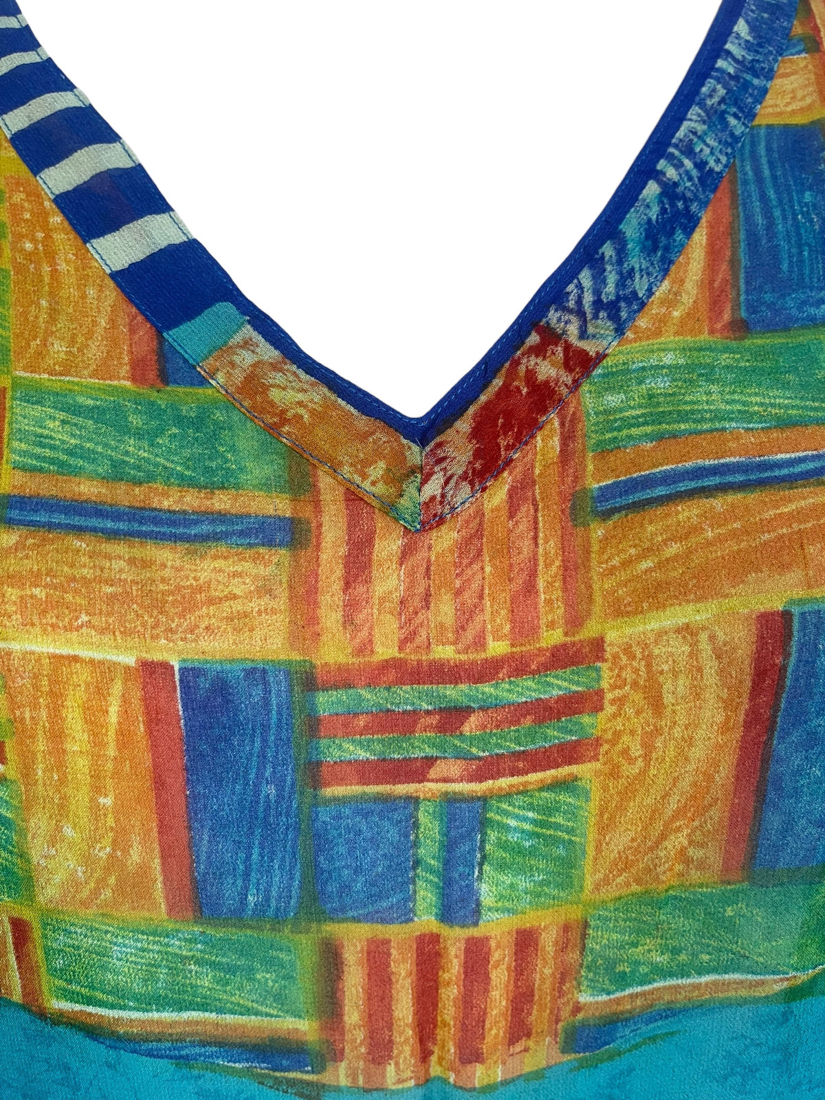 Releases Sunday at 8pm EST PRG8773 Sheer Wabi Sabi Pure Silk Short Kaftan Tunic With Slits