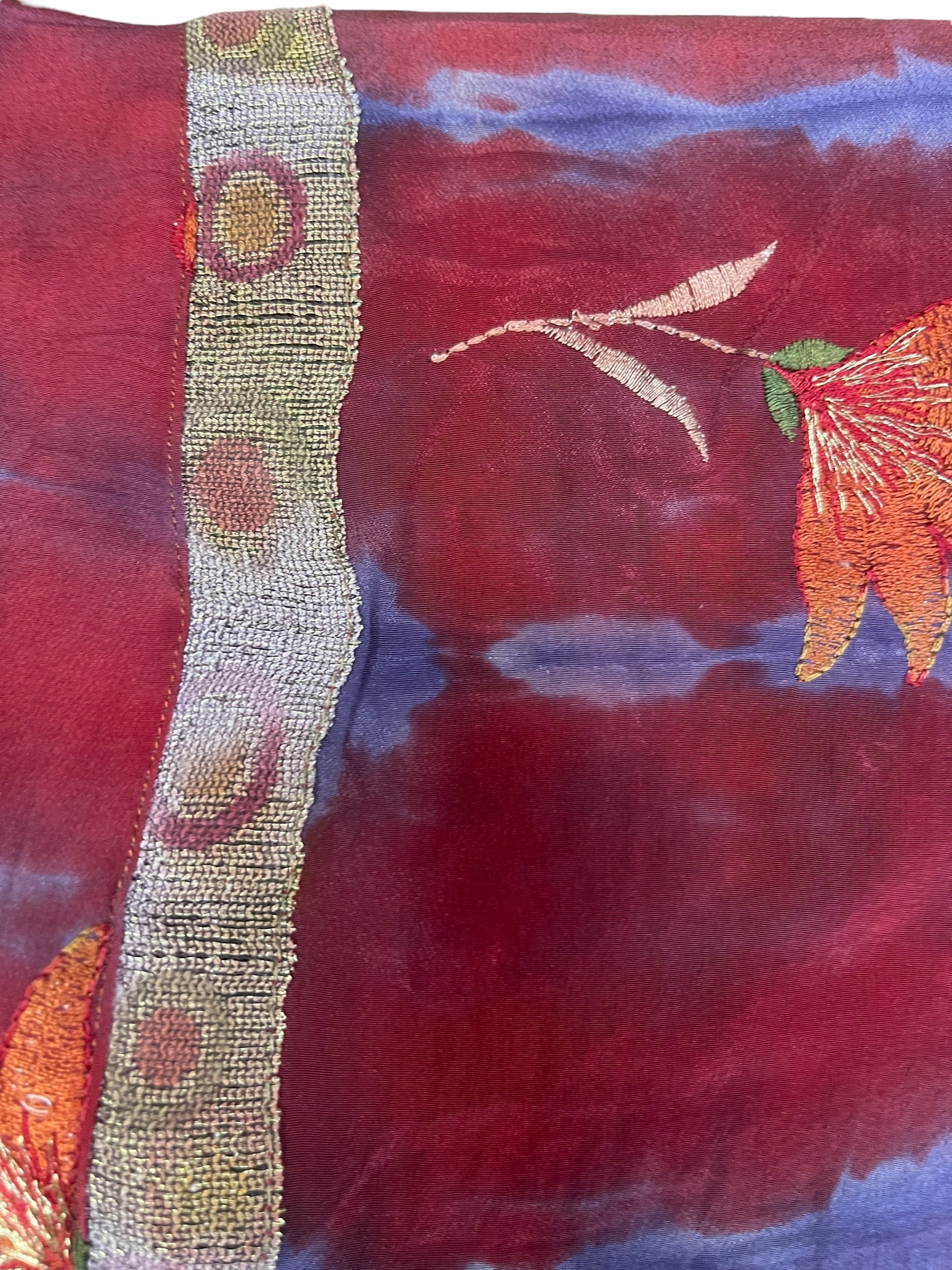 PREVIEW PRC7917 Avatar Reversible Pure Silk Jiva Jacket with Slits by DECEMBER2025 – Handmade ethical Jiva Jacket from sariKNOTsari using upcycled silk. Designed in Canada for travel and slow fashion, loved from Toronto to LA to Sydney.