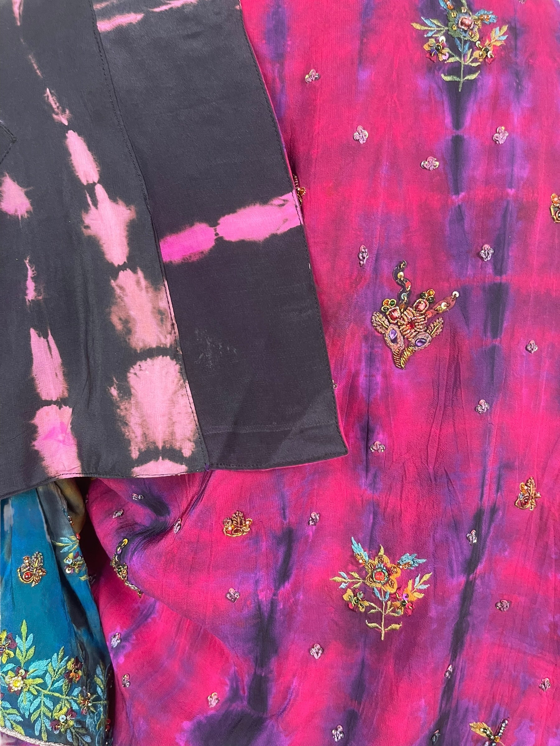 PRC8379 Avatar Reversible Pure Silk Jiva Jacket with Slits