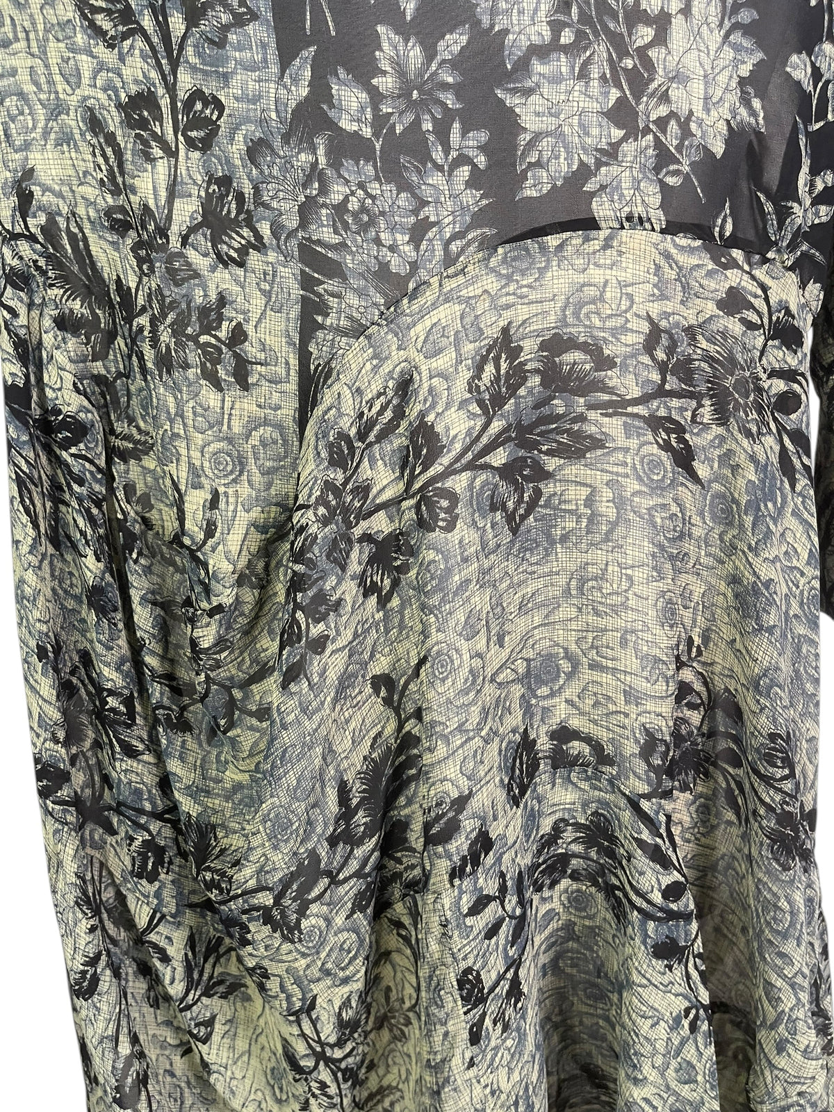 Releases Sunday at 8pm EST PRG9164 Sheer Wabi Sabi Sculptural Pure Silk Long Tunic Dress