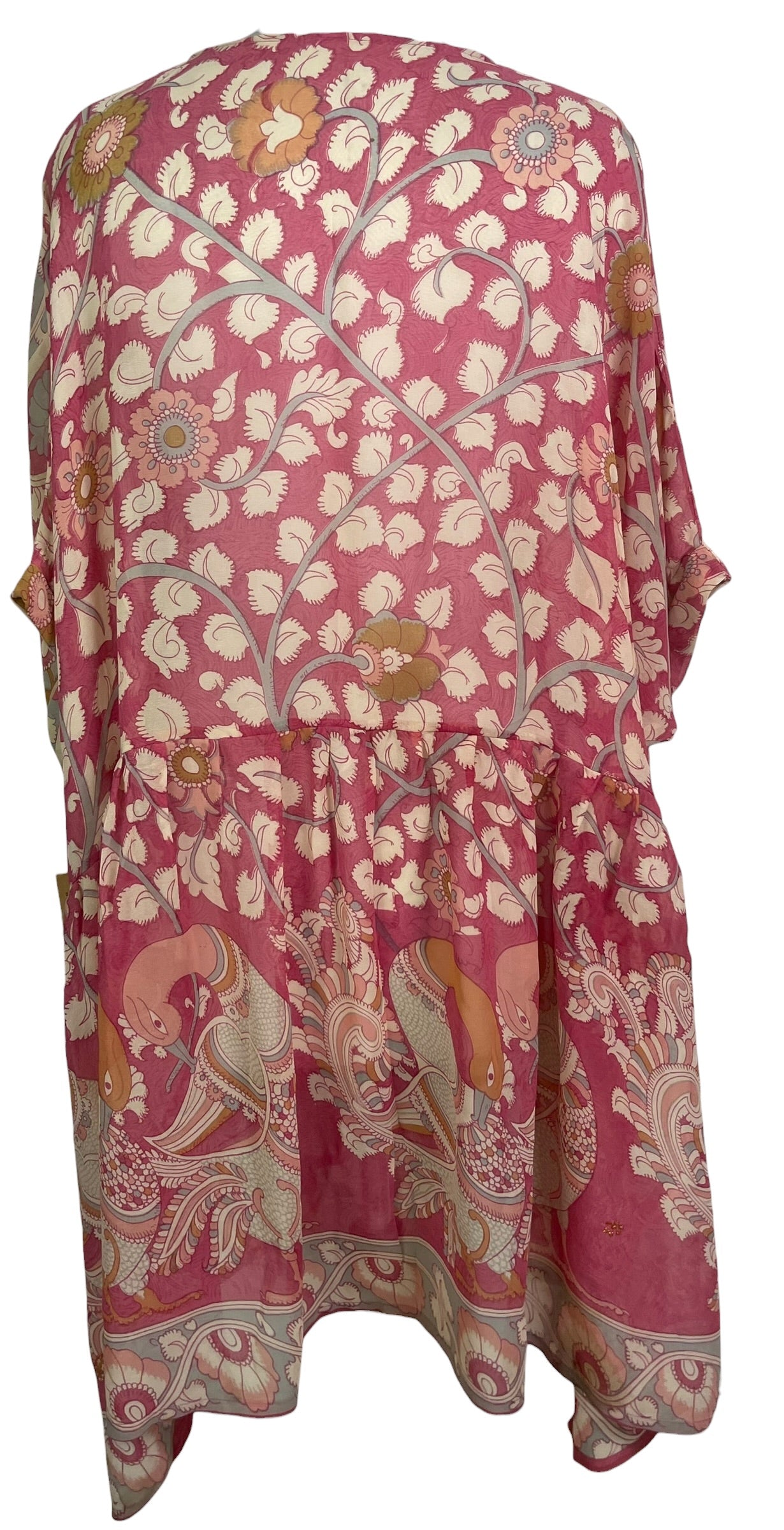 Releases Sunday at 8pm EST PRG9078 Sheer Wabi Sabi Pure Silk Boxy Babydoll Dress