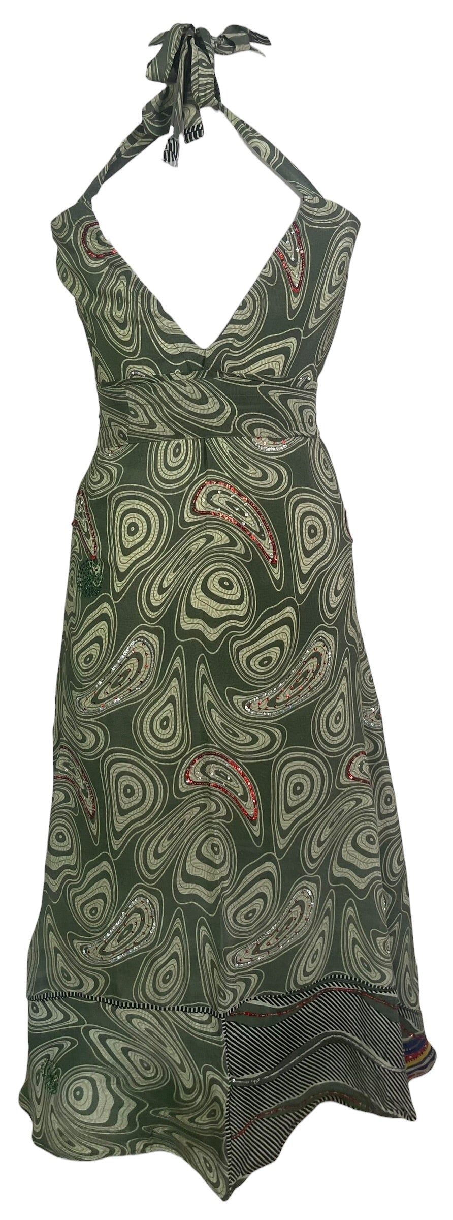 Releases Sunday at 8pm EST PRC9081 Avatar Pure Silk Maxi Dress with Belt