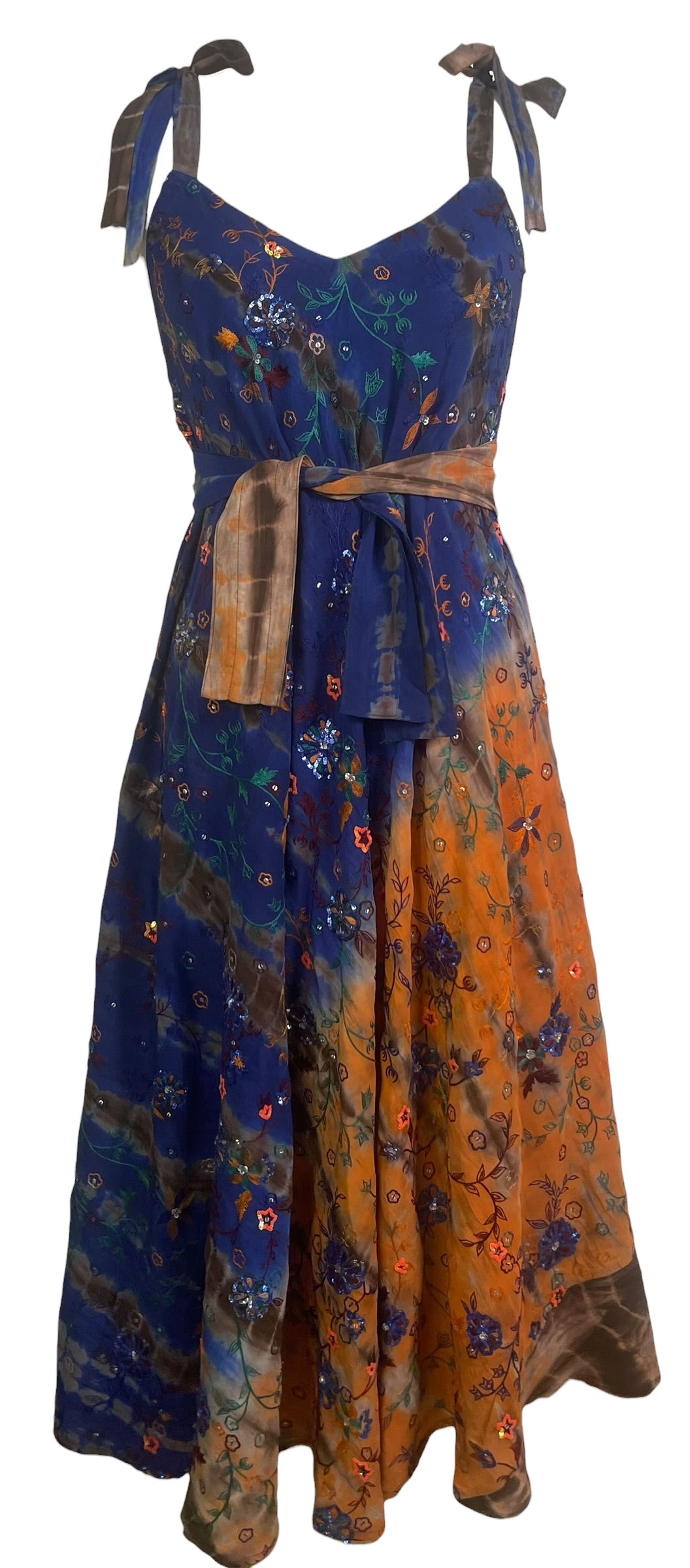 Releases Sunday at 8pm EST PRC9086 Avatar Pure Silk Maxi Dress with Belt