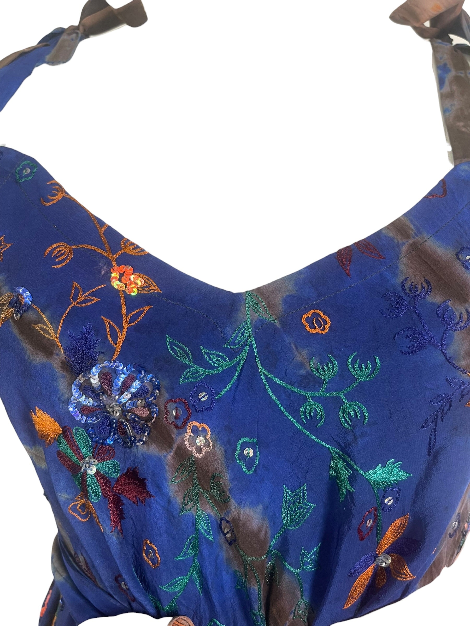 Releases Sunday at 8pm EST PRC9086 Avatar Pure Silk Maxi Dress with Belt