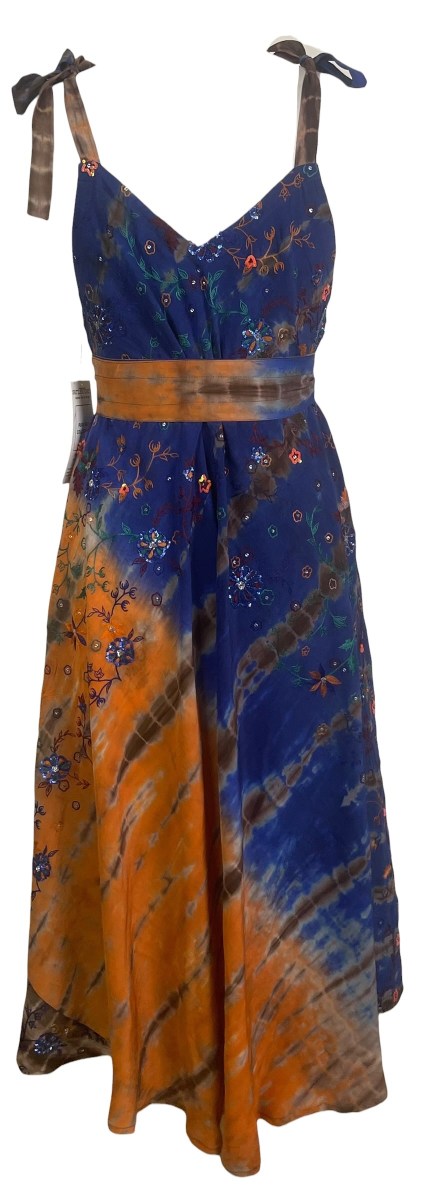 Releases Sunday at 8pm EST PRC9086 Avatar Pure Silk Maxi Dress with Belt