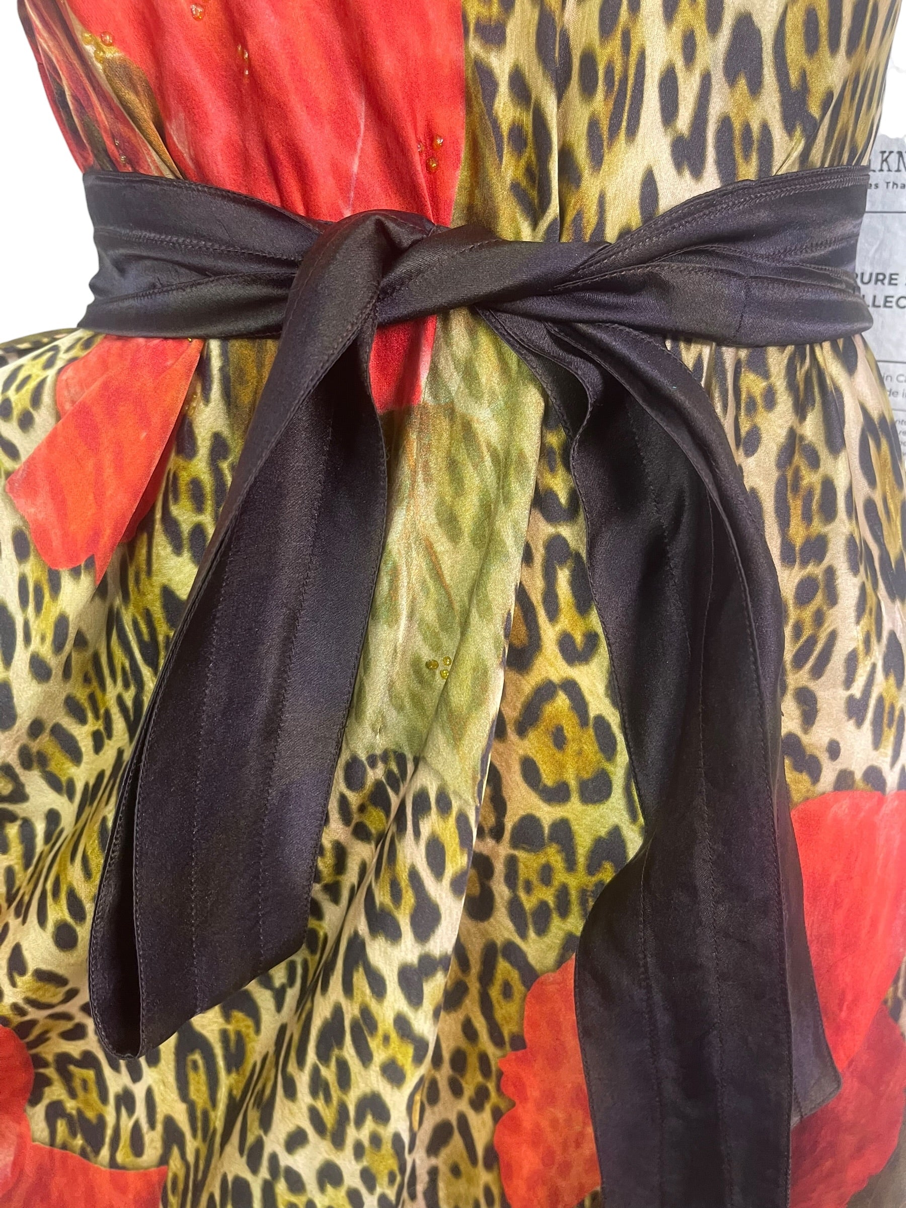 Releases Sunday at 8pm EST PRS9095 Avatar Pure Silk Maxi Dress with Belt
