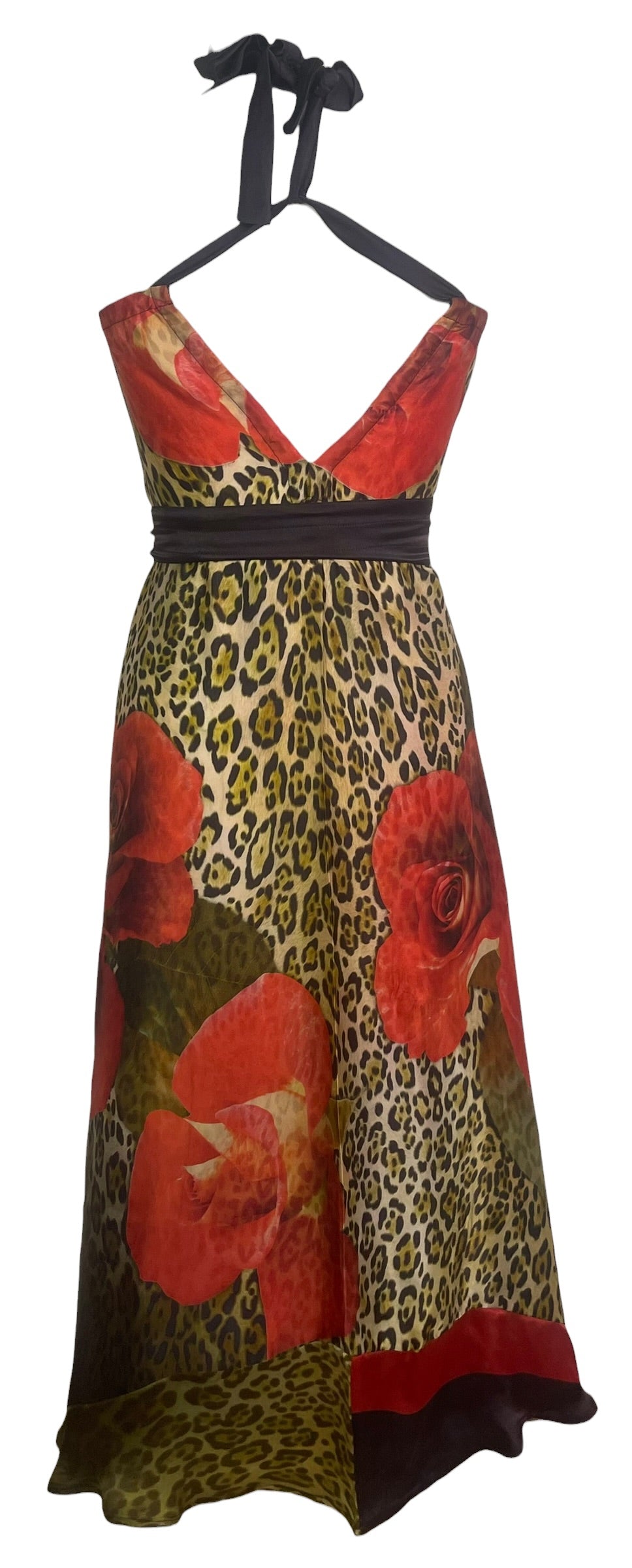 Releases Sunday at 8pm EST PRS9095 Avatar Pure Silk Maxi Dress with Belt