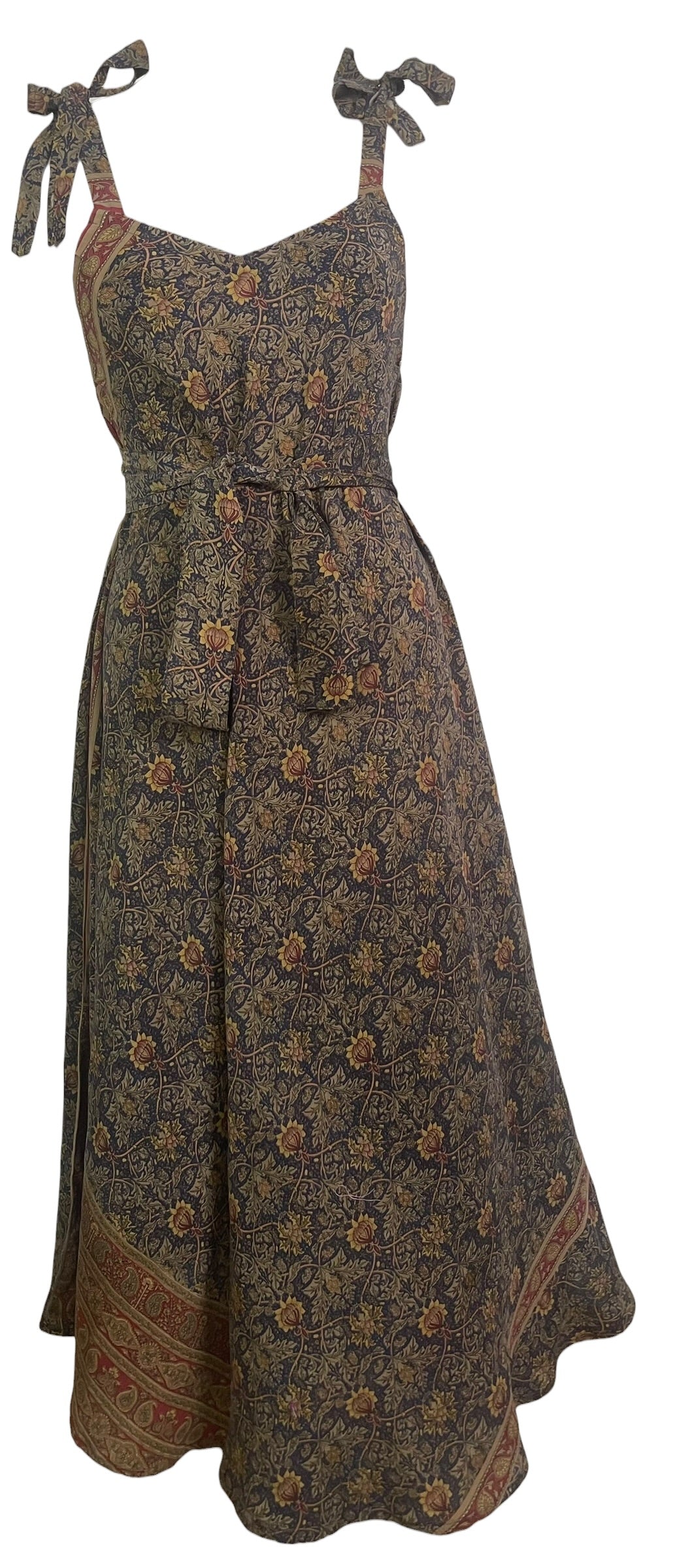 Releases Sunday August 9th at 8pm EST PRC9092 Avatar Pure Silk Maxi Dress with Belt
