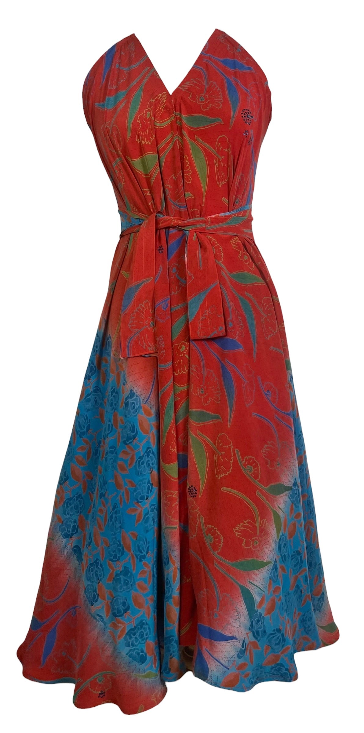 Releases Sunday at 8pm EST PRC9084 Wabi Sabi Pure Silk Maxi Dress with Belt