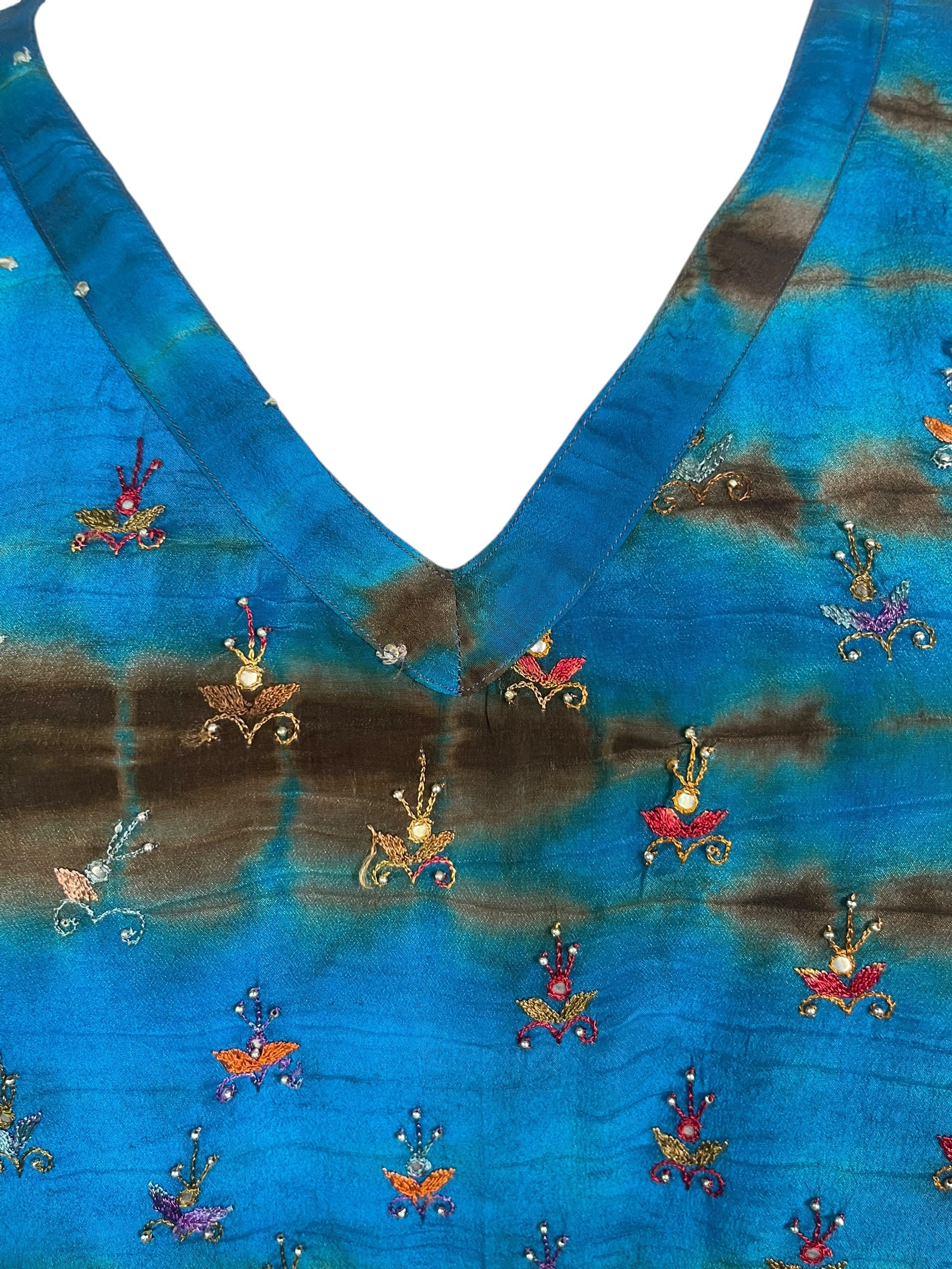 Releases Sunday at 8pm EST PRC9144 Avatar Pure Silk Long Tunic with Side Ties