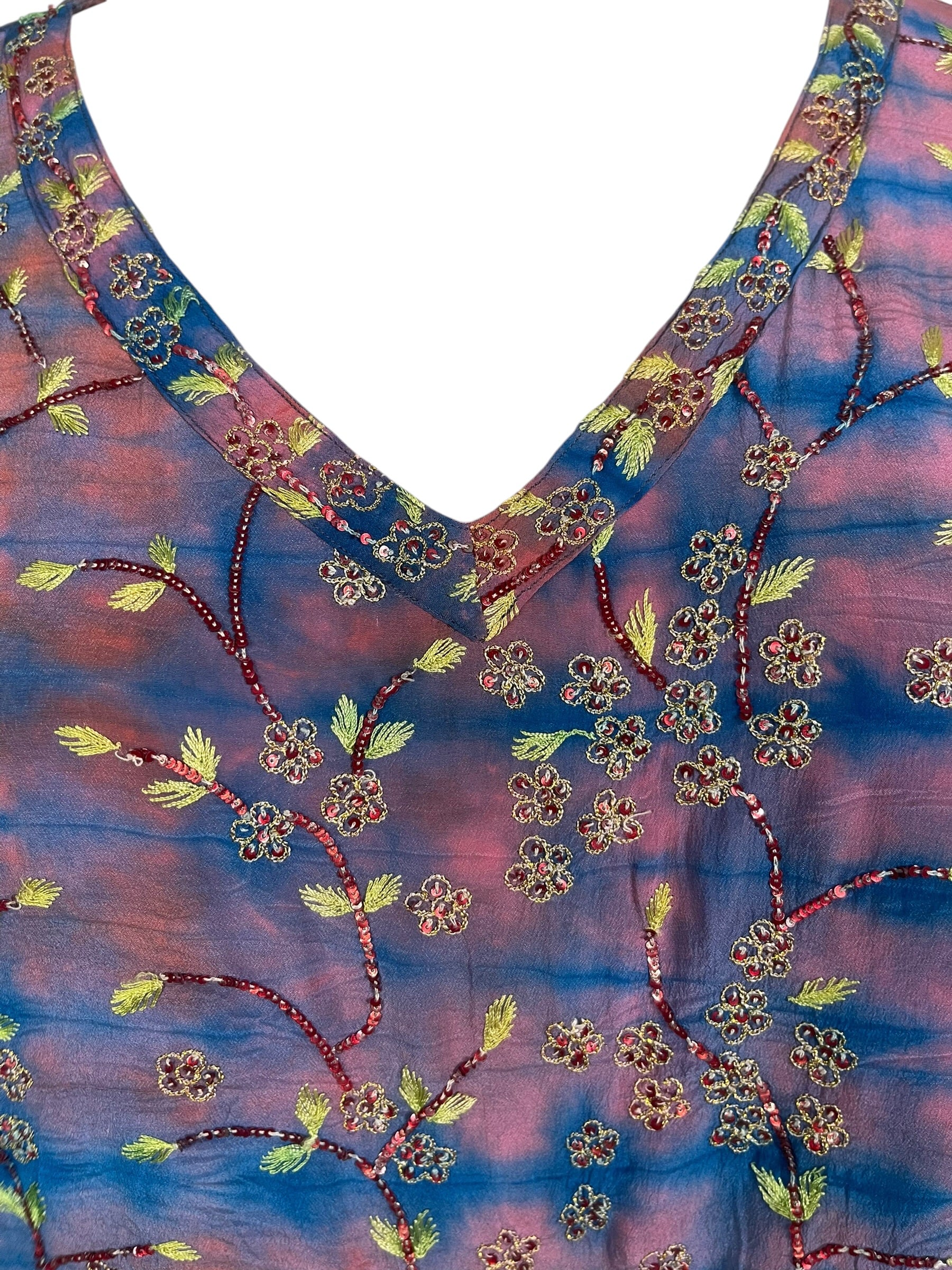 Releases Sunday at 8pm EST PRC9178 Avatar Pure Silk Long Tunic with Side Ties
