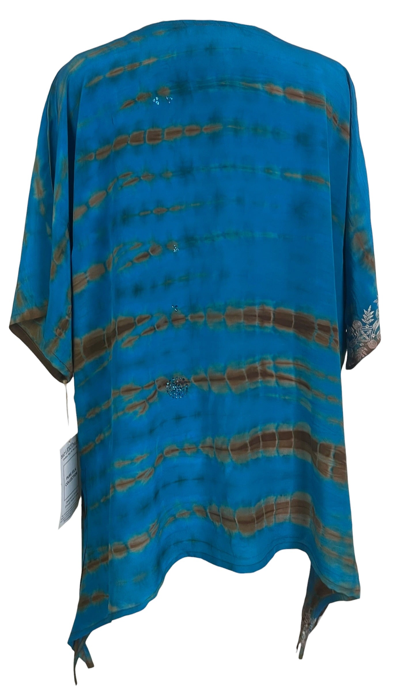 Releases Sunday at 8pm EST PRC9177 Avatar Pure Silk Long Tunic with Side Ties