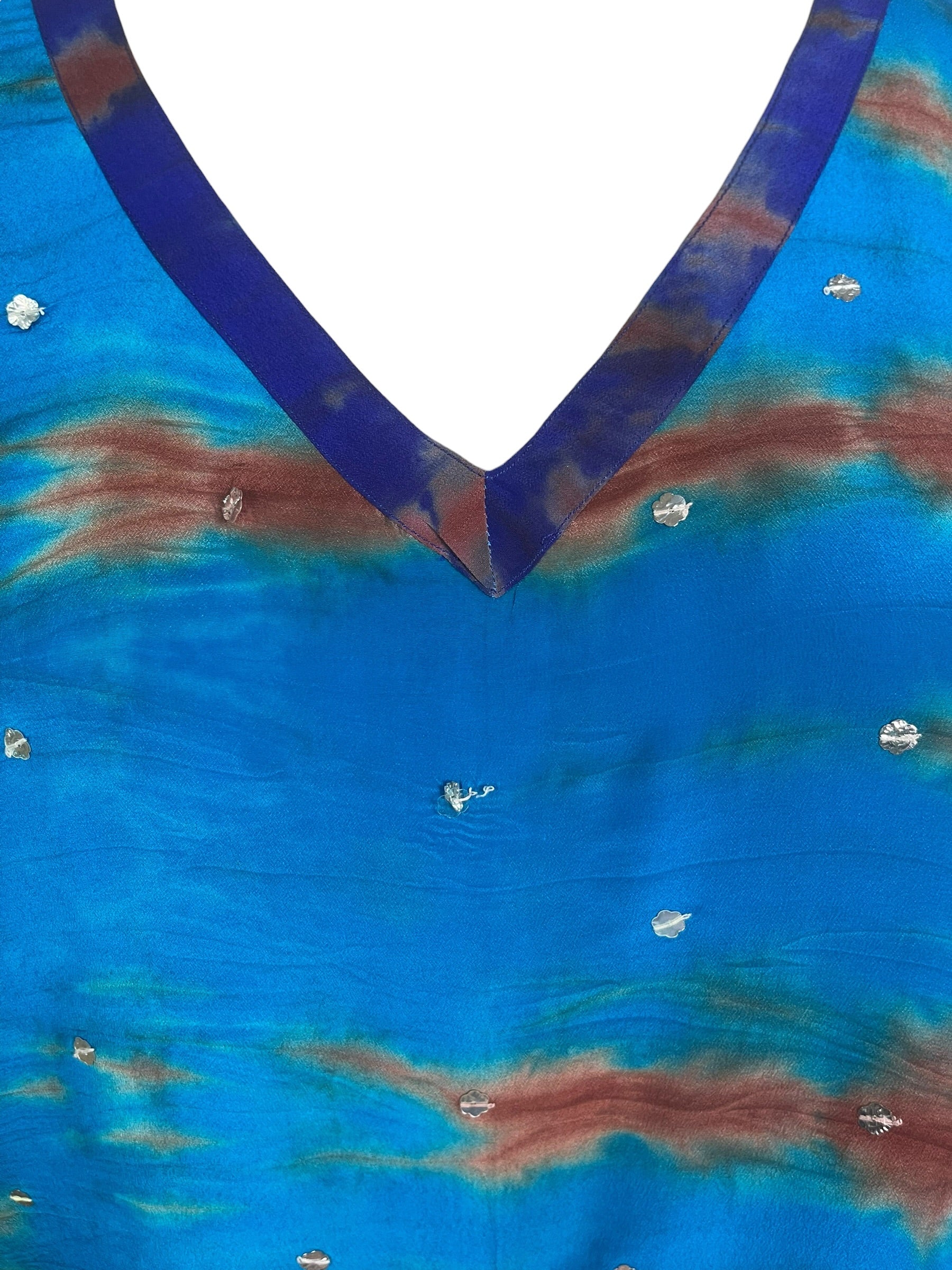 Releases Sunday at 8pm EST PRC9151 Avatar Pure Silk Long Tunic with Side Ties