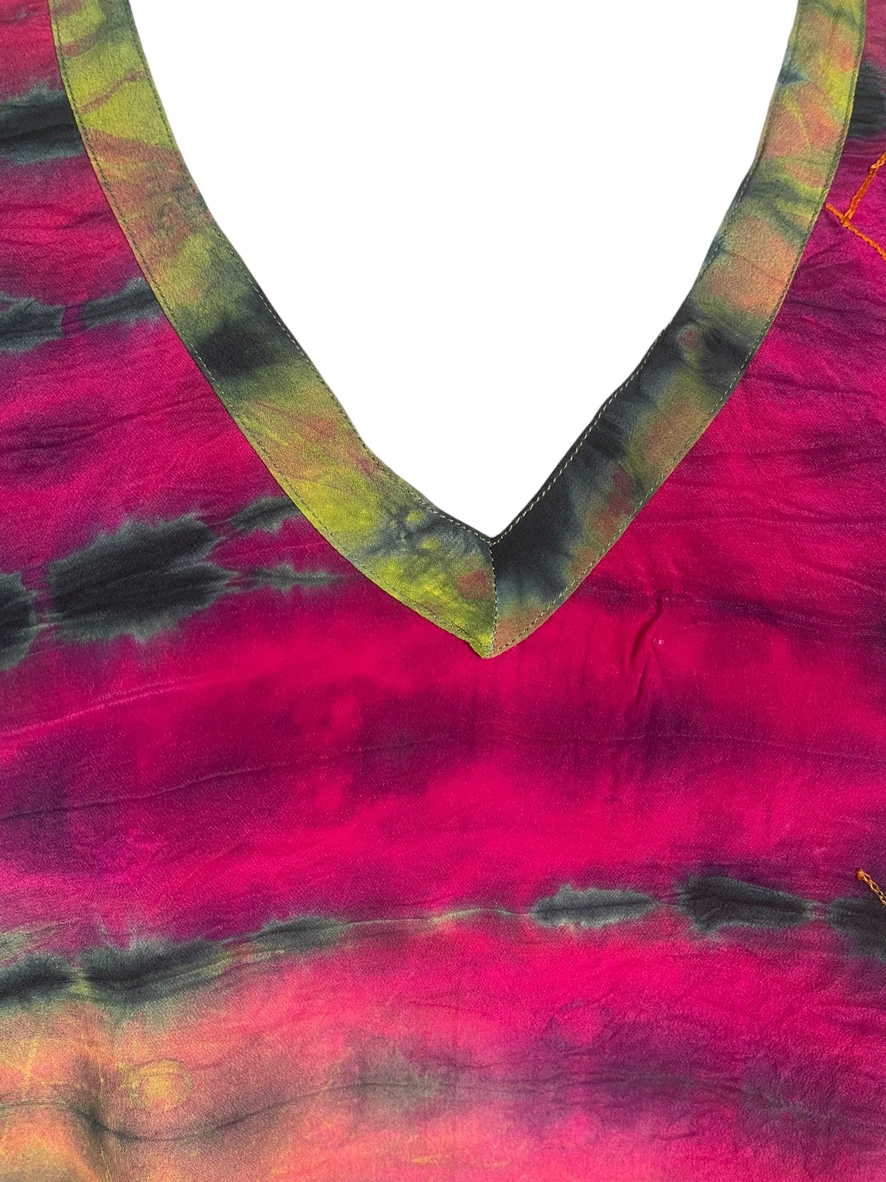 Releases Sunday at 8pm EST PRC9174 Avatar Pure Silk Long Tunic with Side Ties