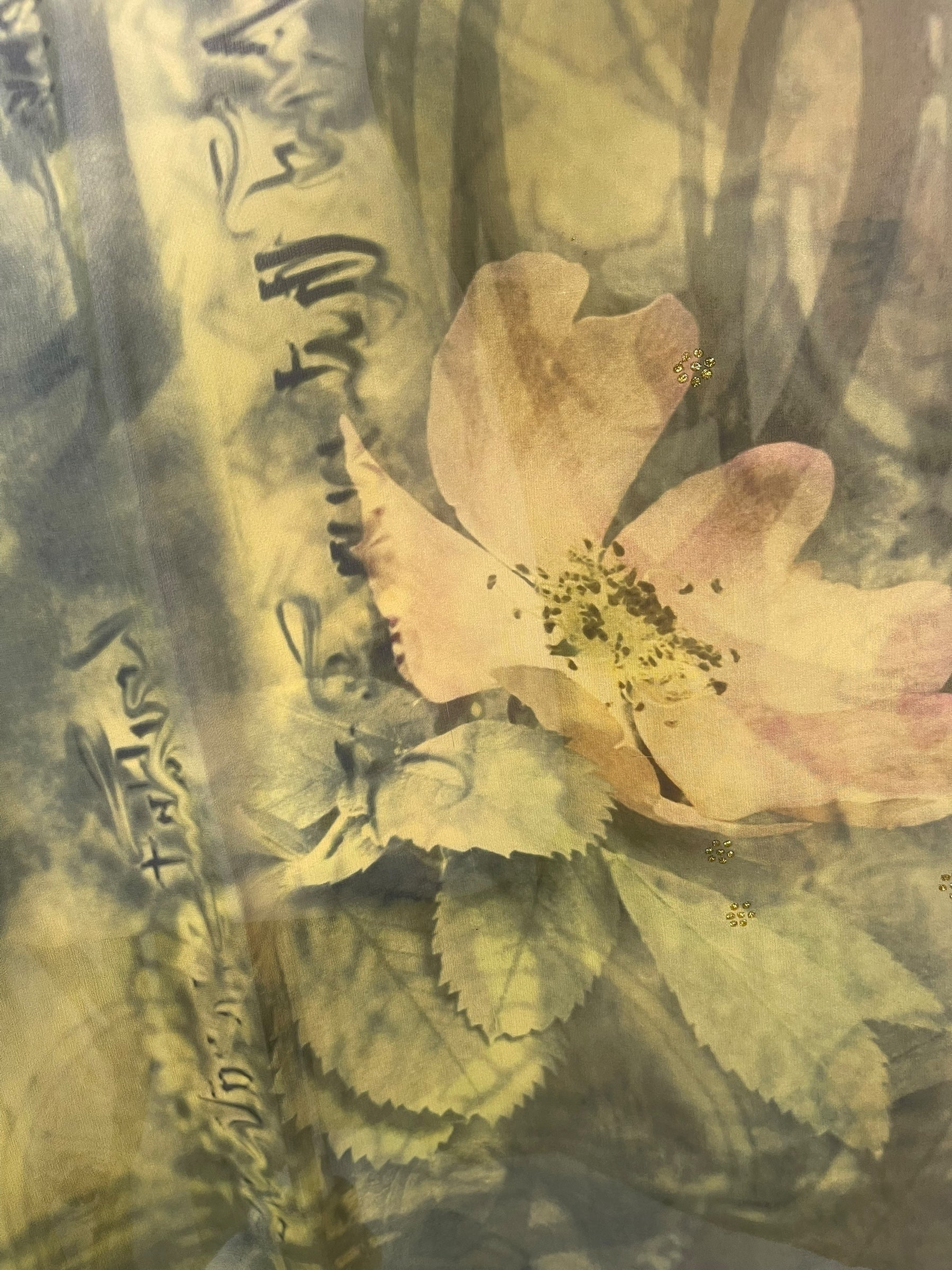 PRG8262 Sheer Avatar Pure Silk Midi Length Kaftan