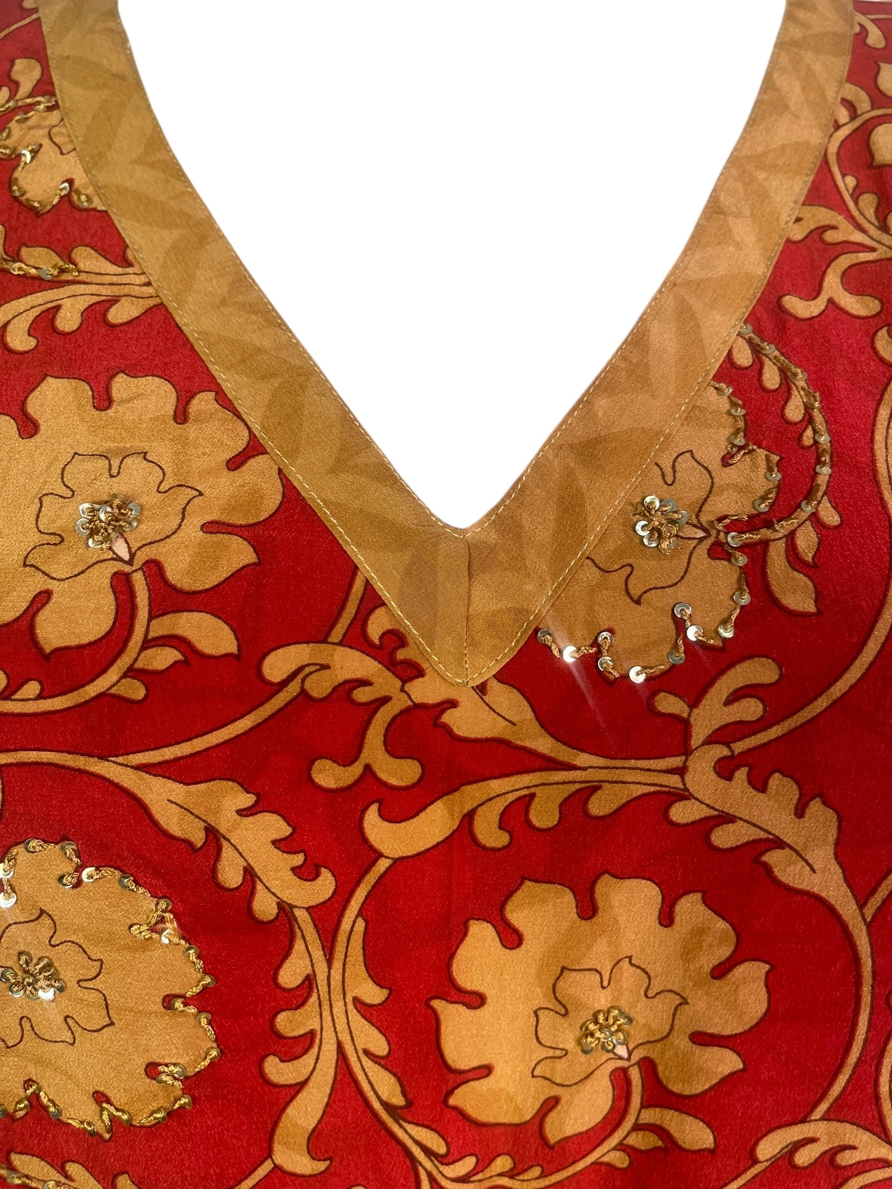 PREVIEW PRC8249 Avatar Pure Silk Midi Length Kaftan