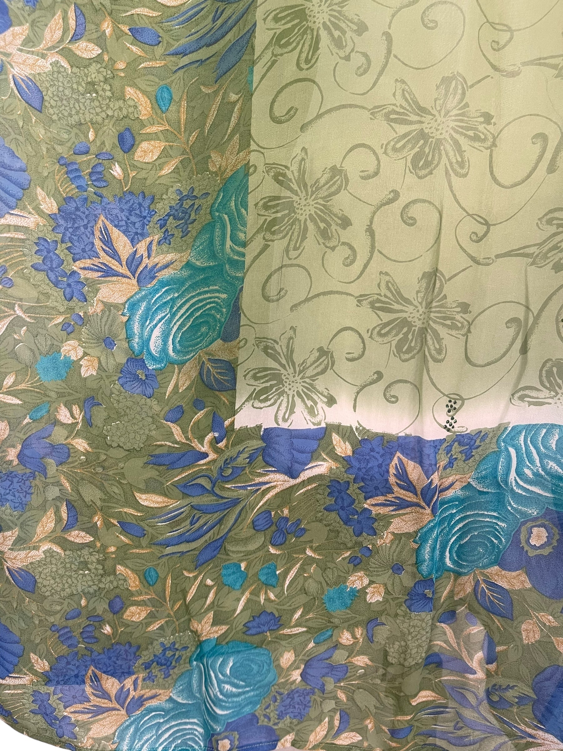 PREVIEW PRG8560 Sheer Avatar Pure Silk Midi Length Kaftan