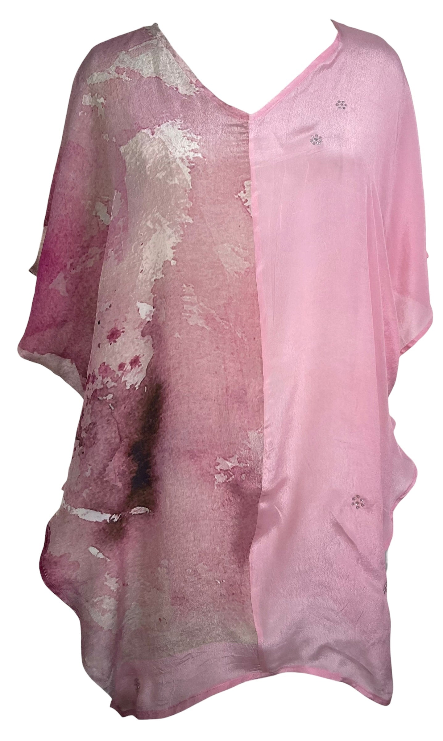 PRC9188 Avatar Pure Silk Waterfall Top