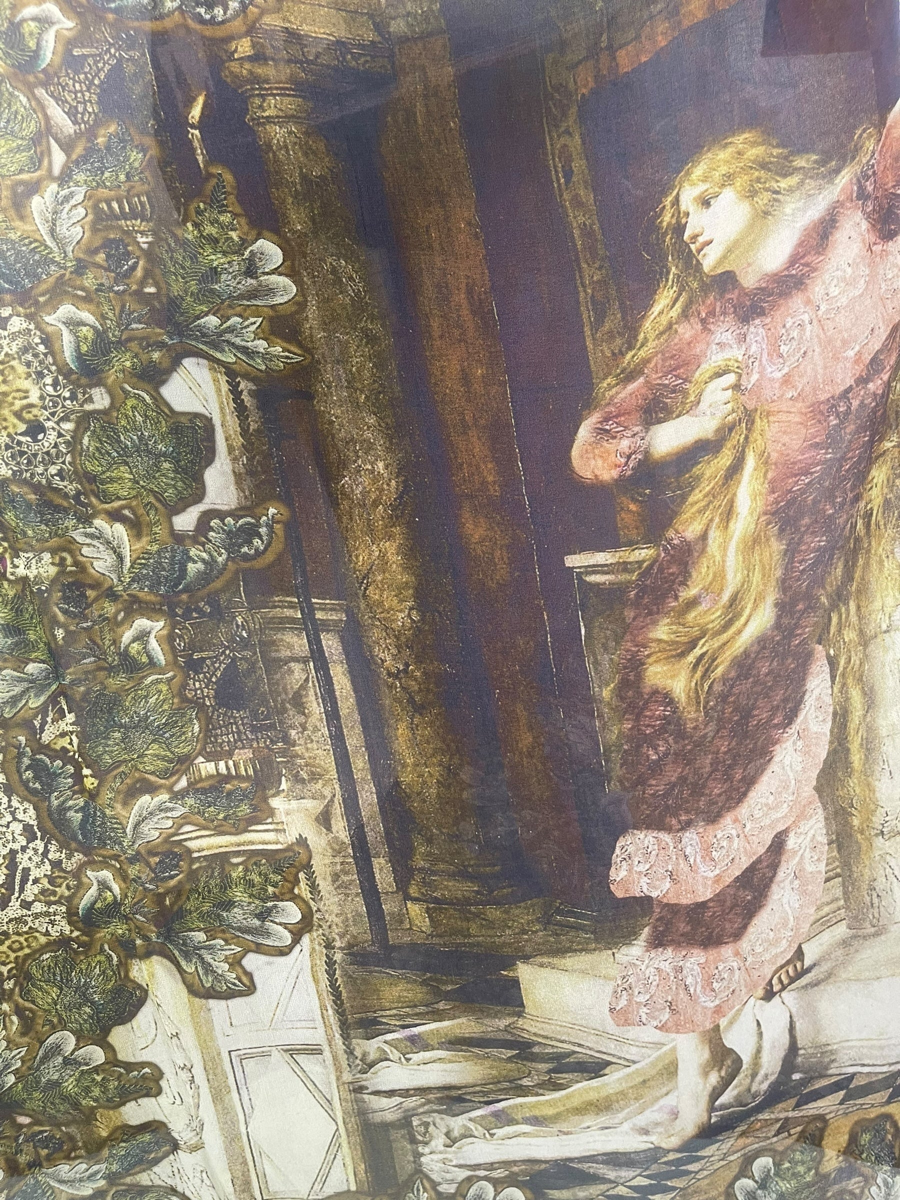 PREVIEW PRG8030 Sheer Avatar Pure Silk Midi Length Kaftan